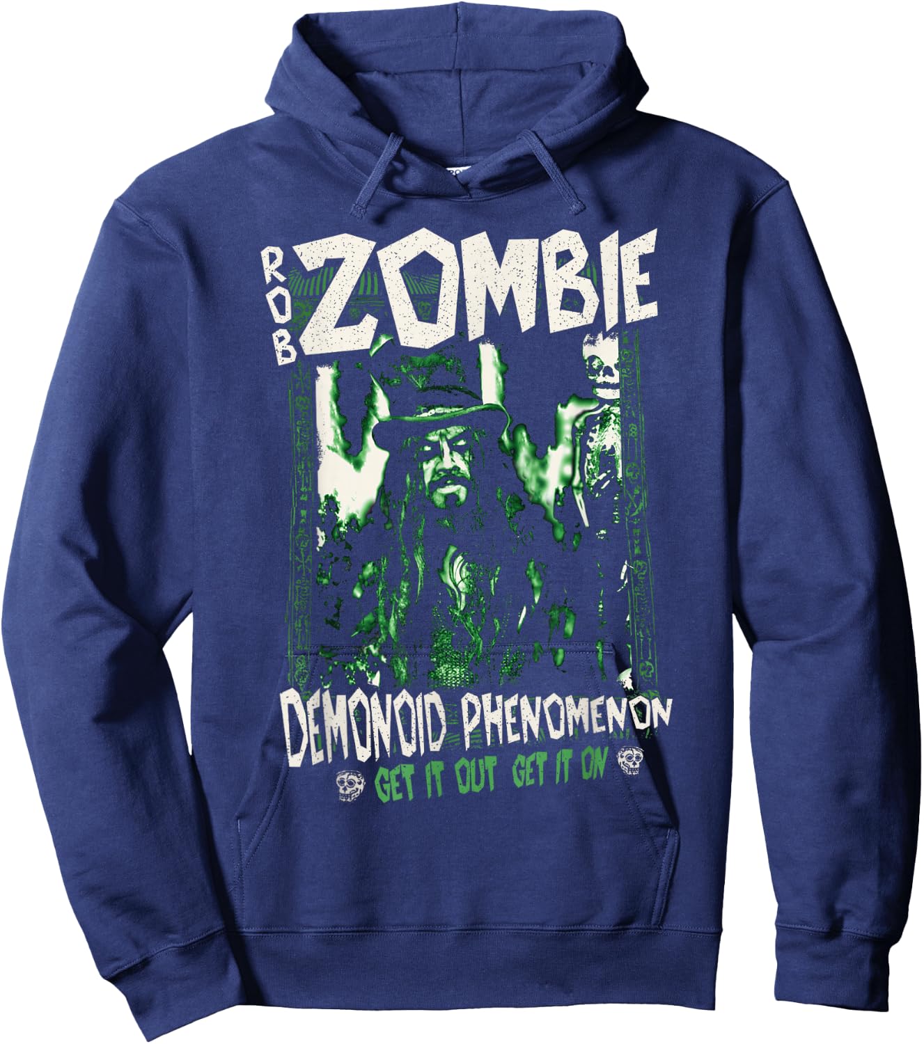 Rob Zombie – Demonoid Phenomenon Hoodie - Hoodie | Navy