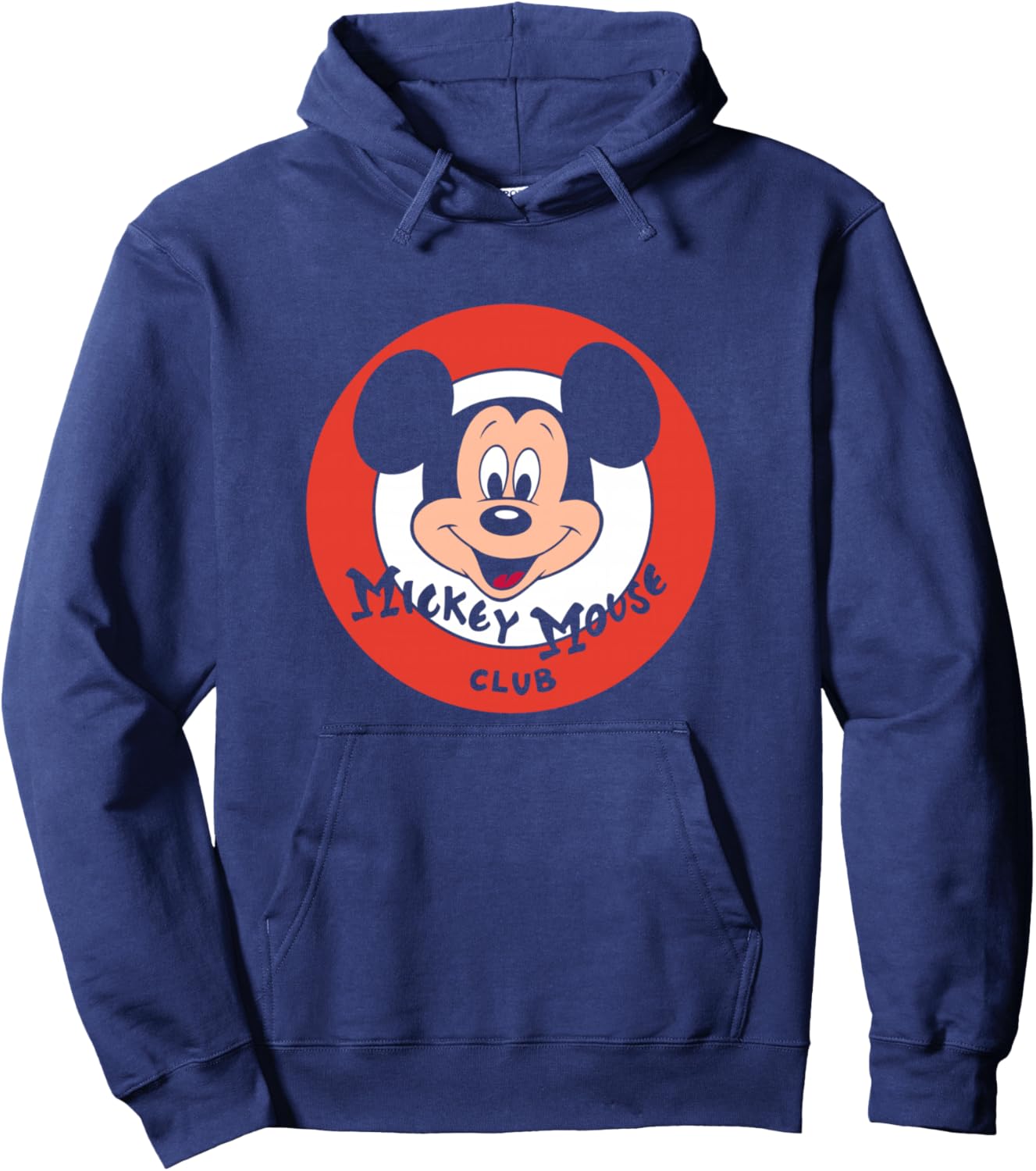 Disney Mickey and Friends Retro Classic Mickey Mouse Club Hoodie - Hoodie | Navy