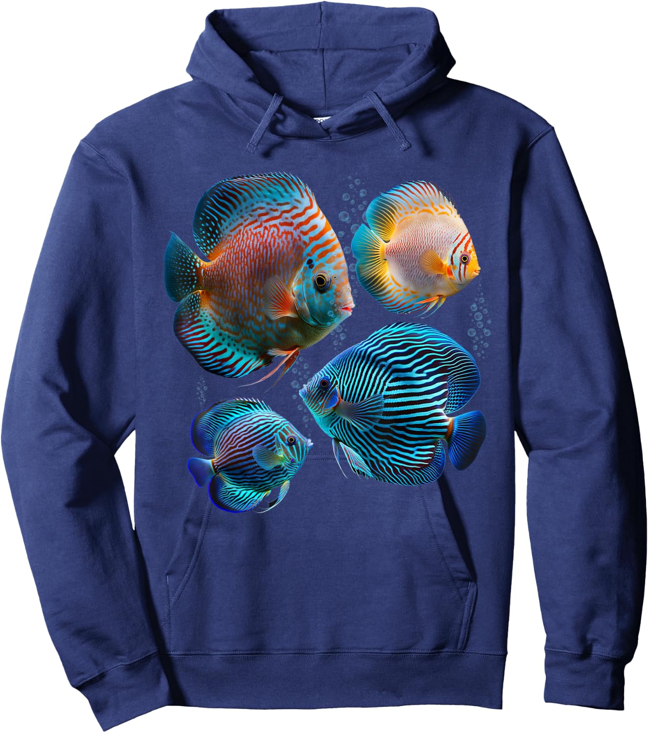 Discus Fish For Fishkeeping Aquariums Lover Hoodie - Hoodie | Navy