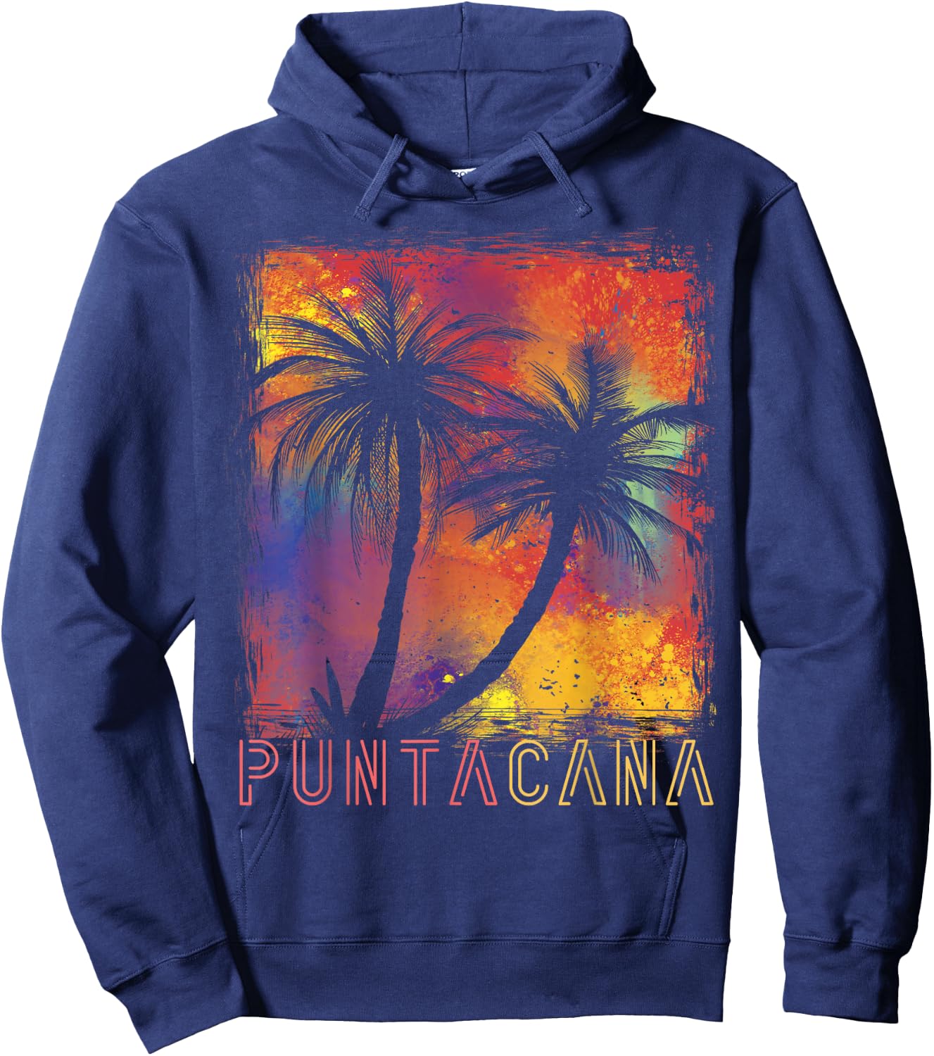 Punta Cana Vacation Dominican Beach Women Hoodie - Hoodie | Navy