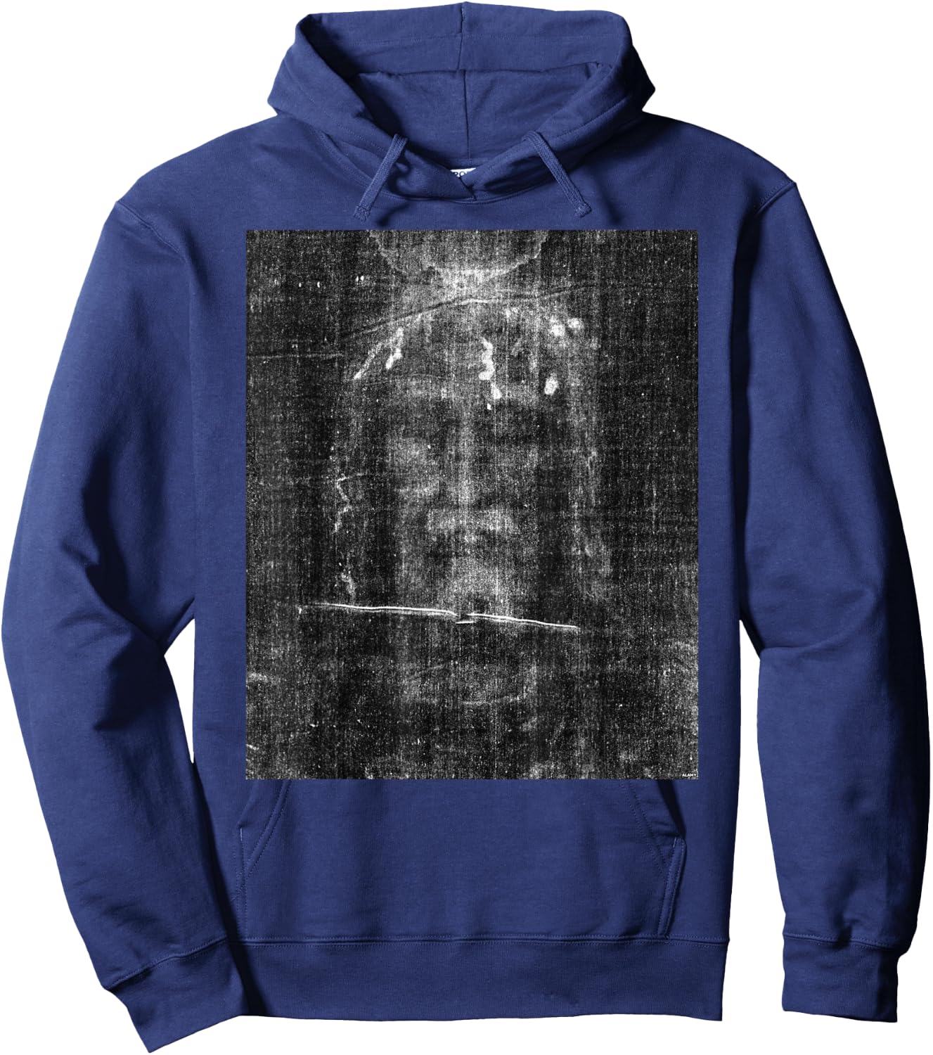 Shroud Of Turin Hoodie - Hoodie | Navy