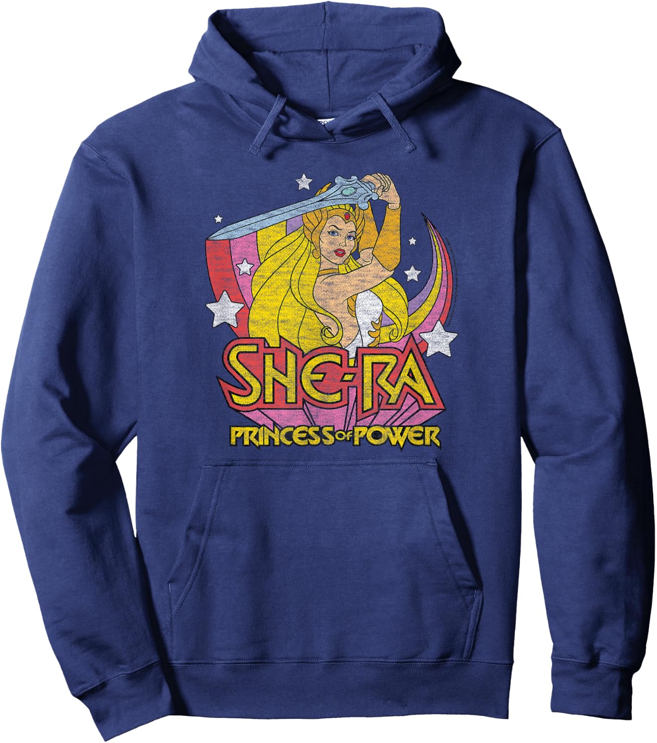 She-Ra - Princess of Power Sword Rainbow Hoodie - Hoodie | Navy