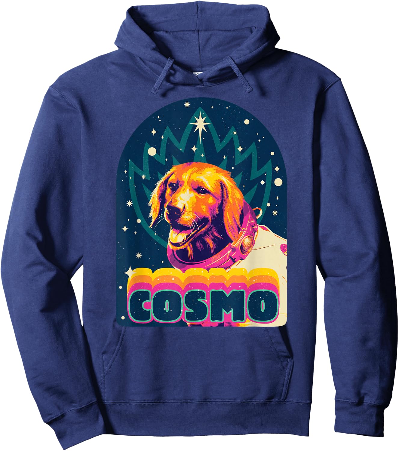 Marvel Guardians of The Galaxy Volume 3 Cosmo Album Retro Hoodie - Hoodie | Navy