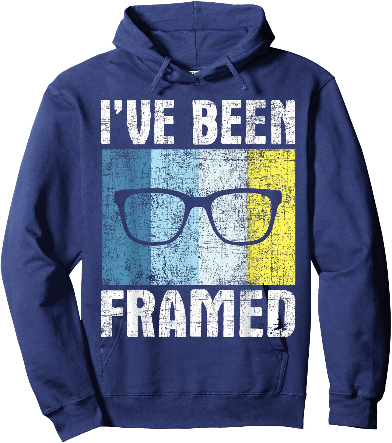 Funny Optometrist Shirts - Retro Eyeglasses Optometrist Optometry Hoodie - Hoodie | Navy