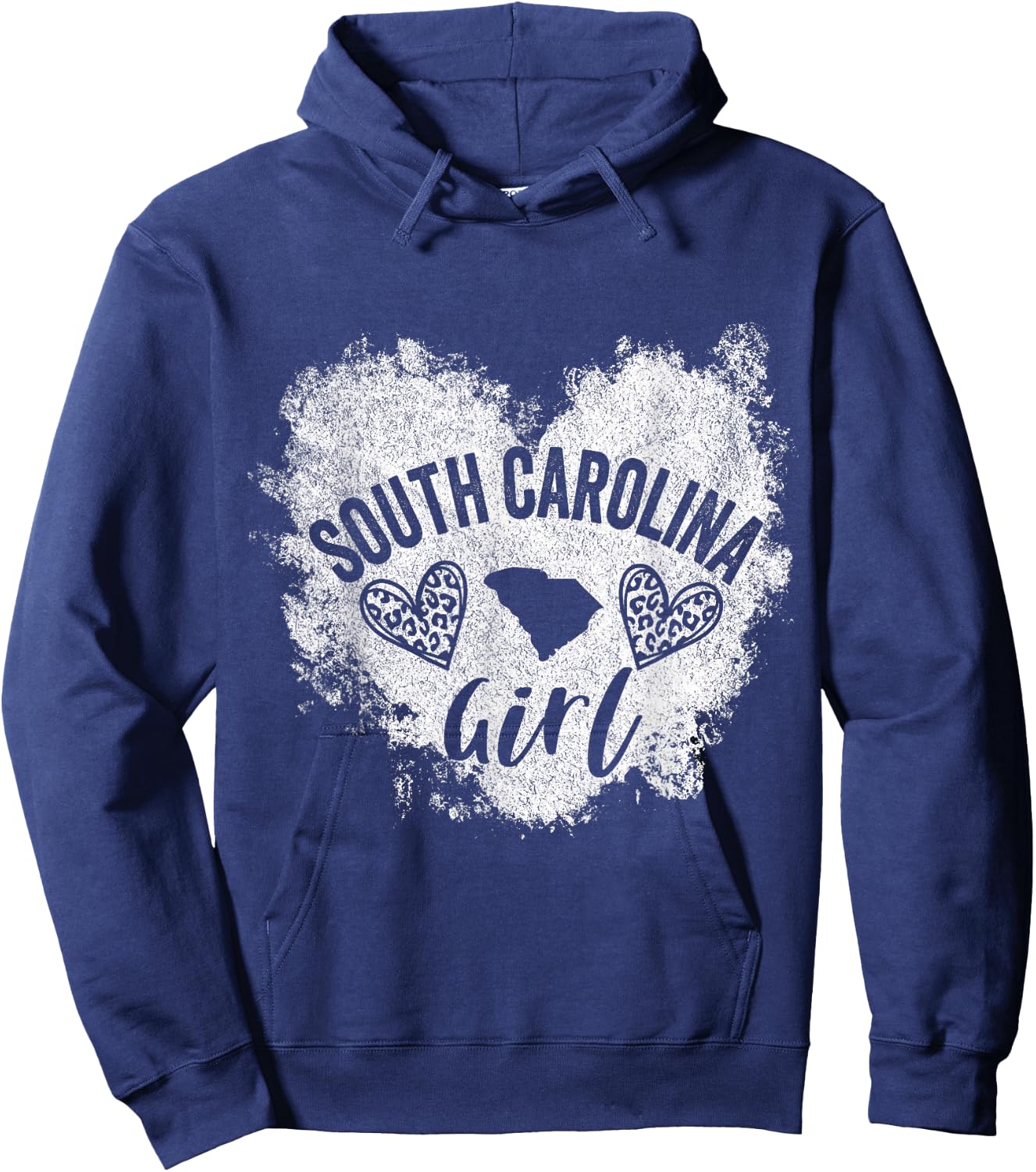 South Carolina Girl Funny Hometown South Carolina Home Hoodie - Hoodie | Navy