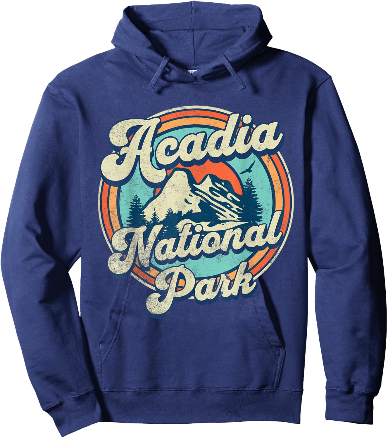 Acadia National Park Hoodie - Hoodie | Navy