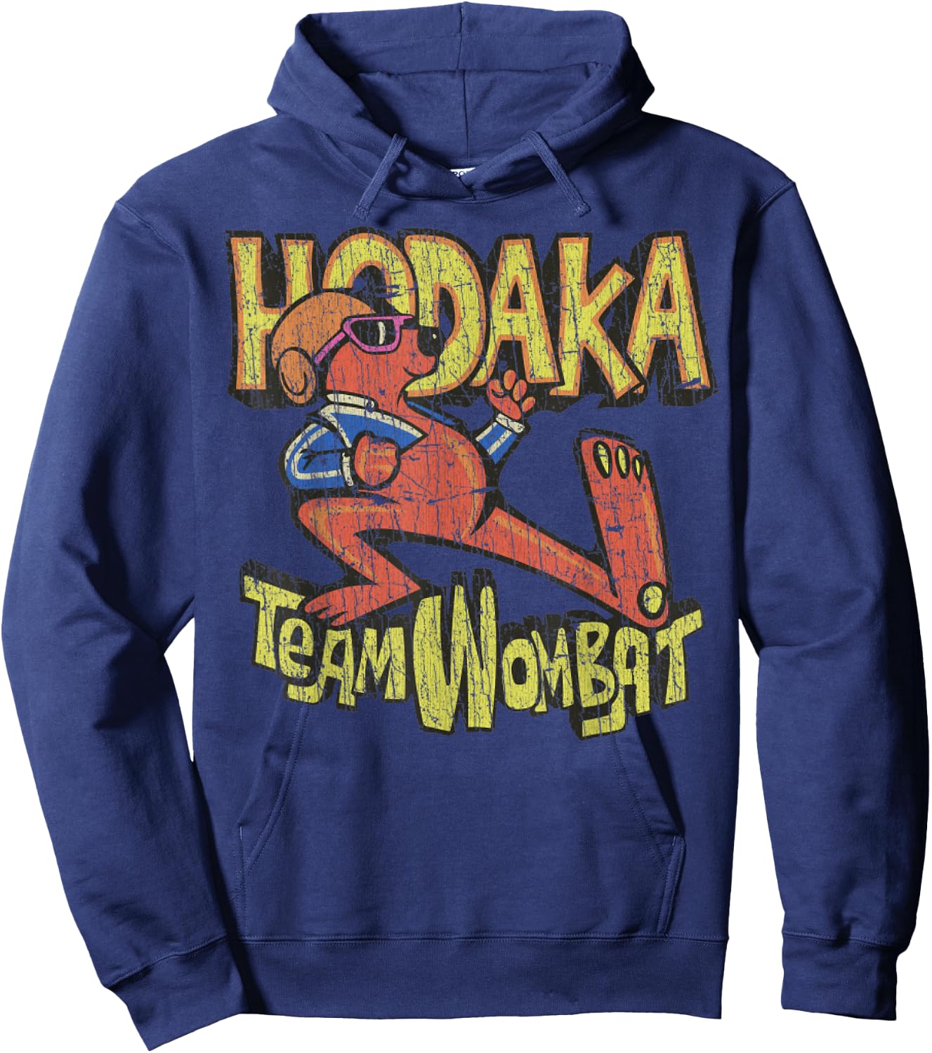 Hodaka Team Wombat 1972 , Black Hoodie - Hoodie | Navy