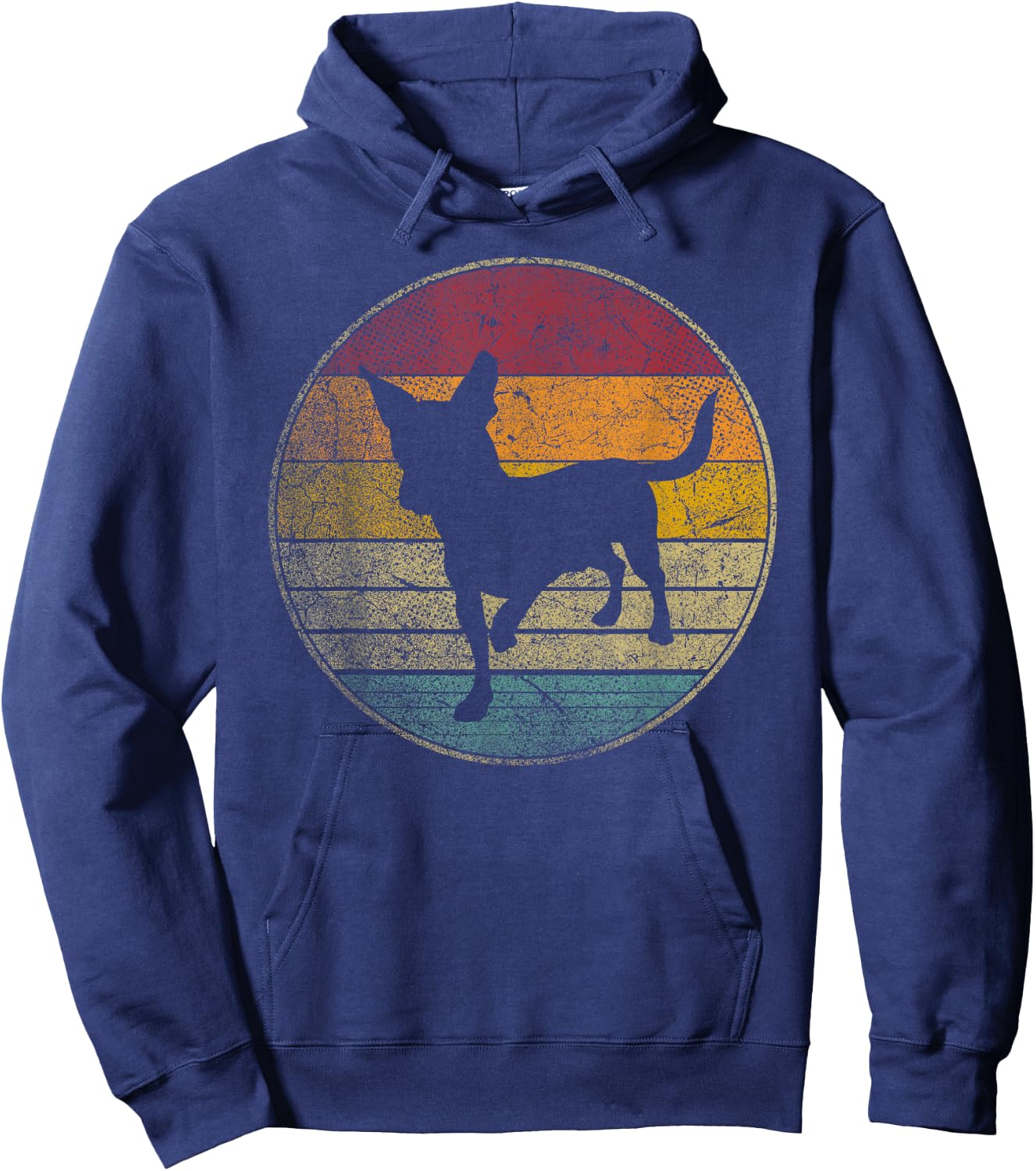 Chiweenie Dog Puppy Pet Gift Shirt Retro Style Vintage 80s Women Kids Hoodie - Hoodie | Navy