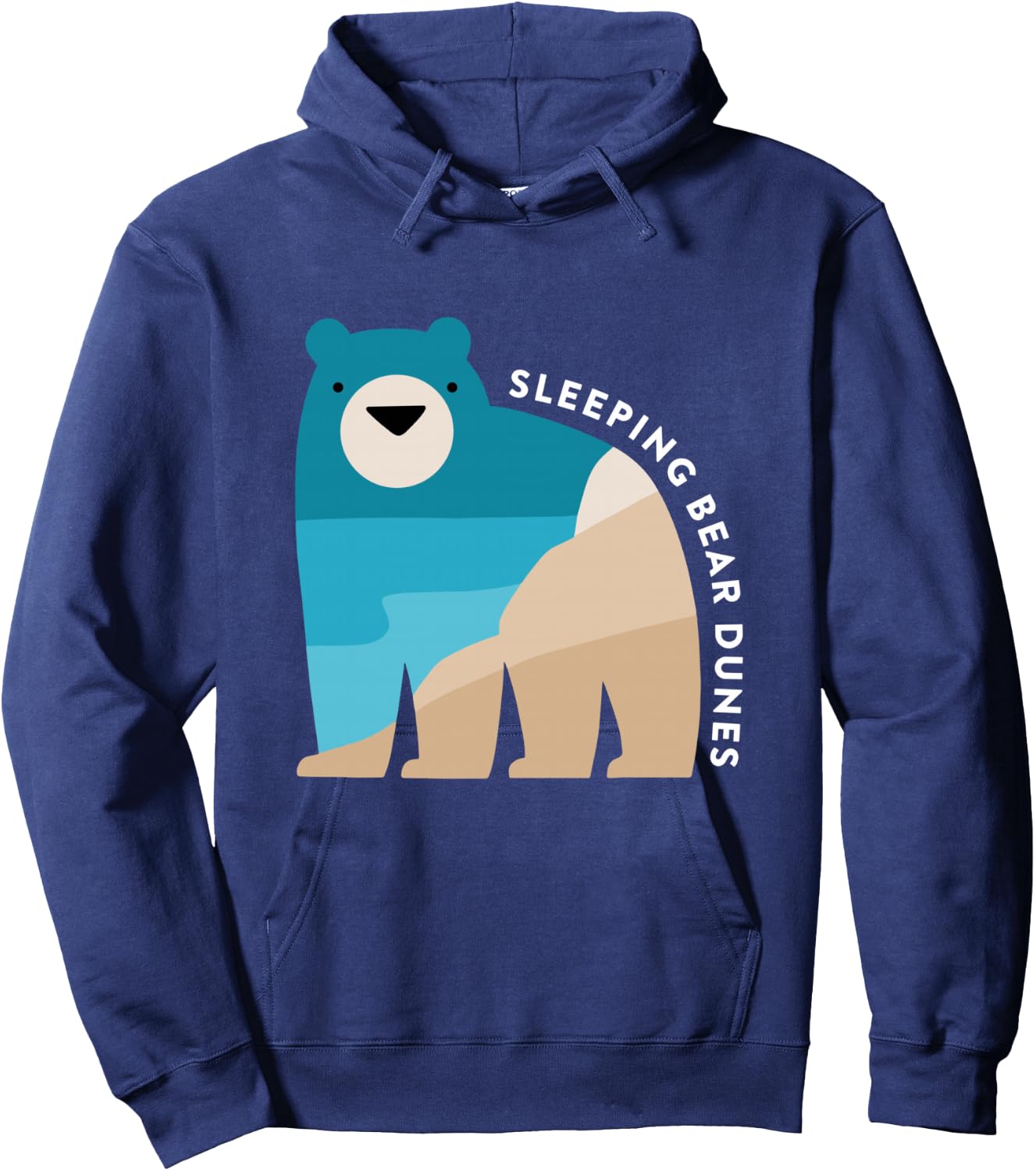 Sleeping Bear Dunes Michigan National Park Souvenir Gift Hoodie - Hoodie | Navy