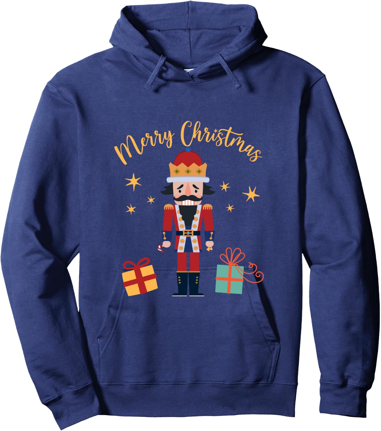 Merry Christmas - Nutcracker Hoodie - Hoodie | Navy