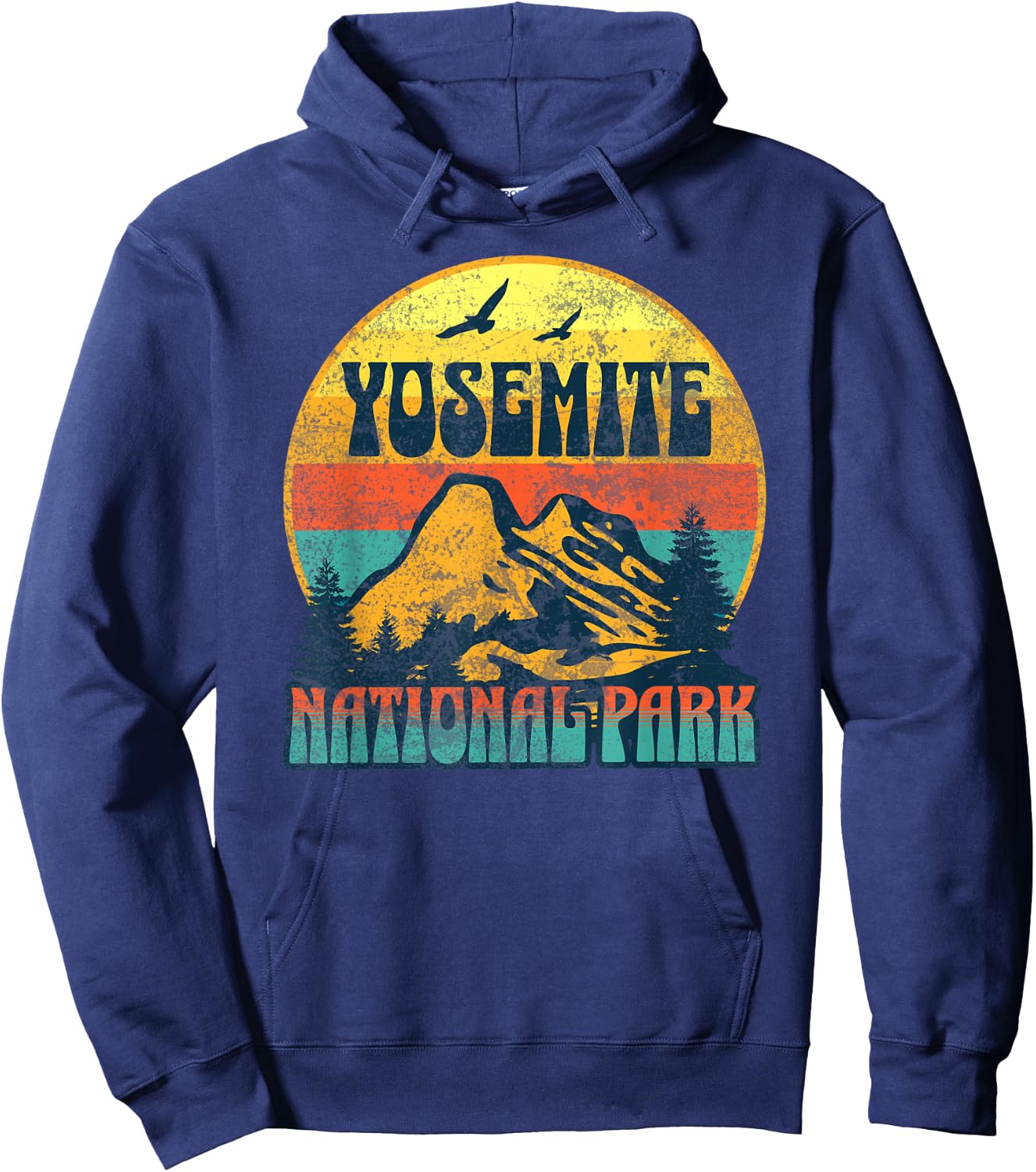 Yosemite National Park Hoodie - Hoodie | Navy
