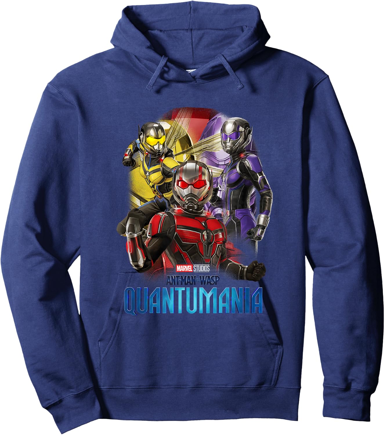 Marvel Ant-Man and the Wasp: Quantumania Shrinking Heroes Hoodie - Hoodie | Navy
