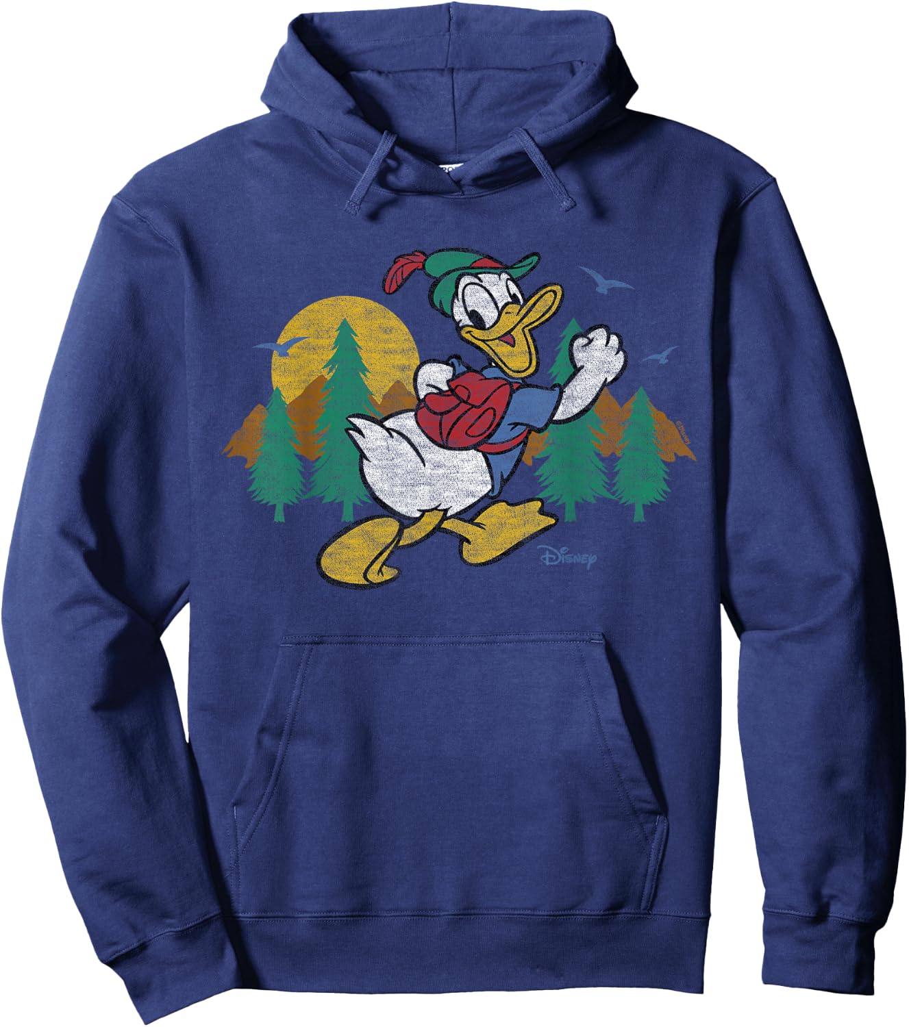 Donald Duck - Donald Hiking Hoodie - Hoodie | Navy