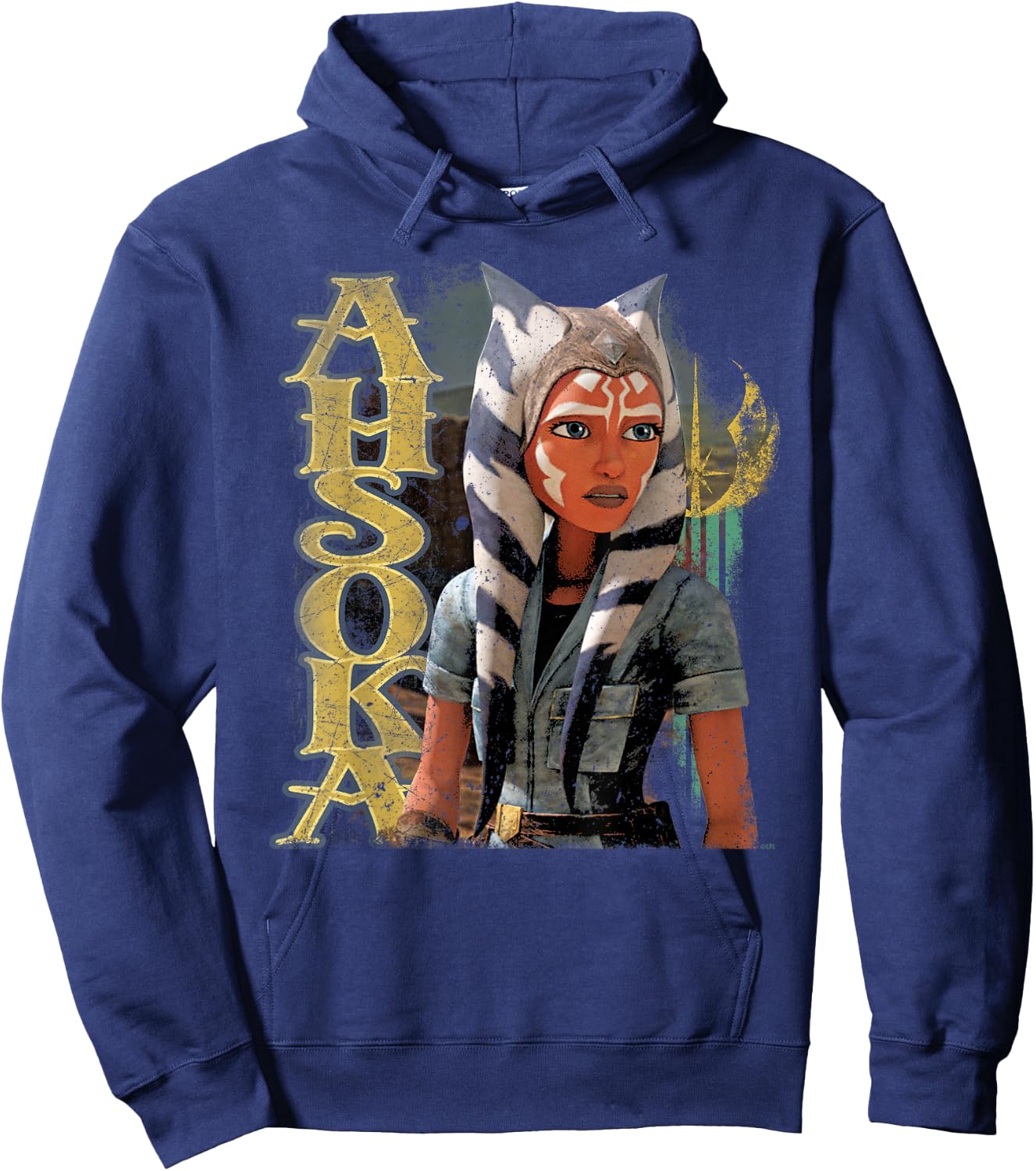 Star Wars Ahsoka Tano The Clone Wars Gone with a Trace Hoodie - Hoodie | Navy