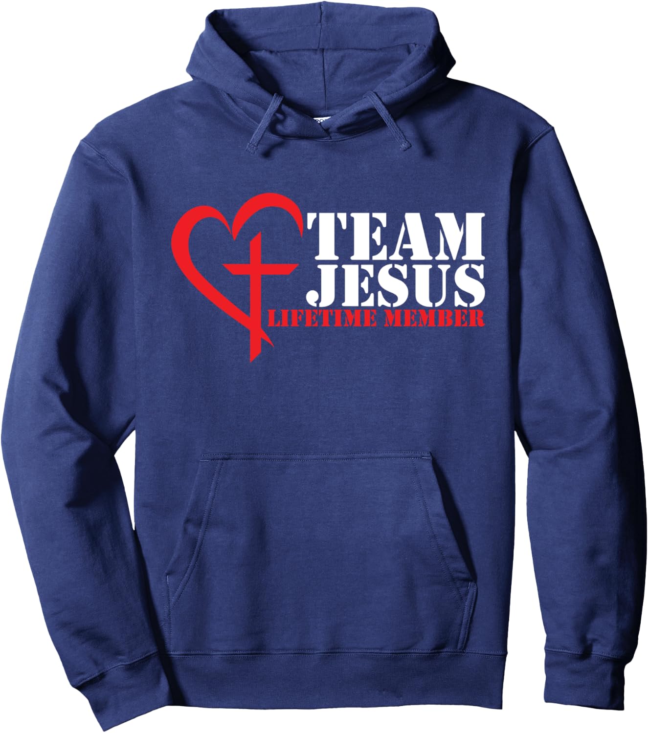 Team Jesus Jesus Religious Church Christian Hoodie - Hoodie | Navy