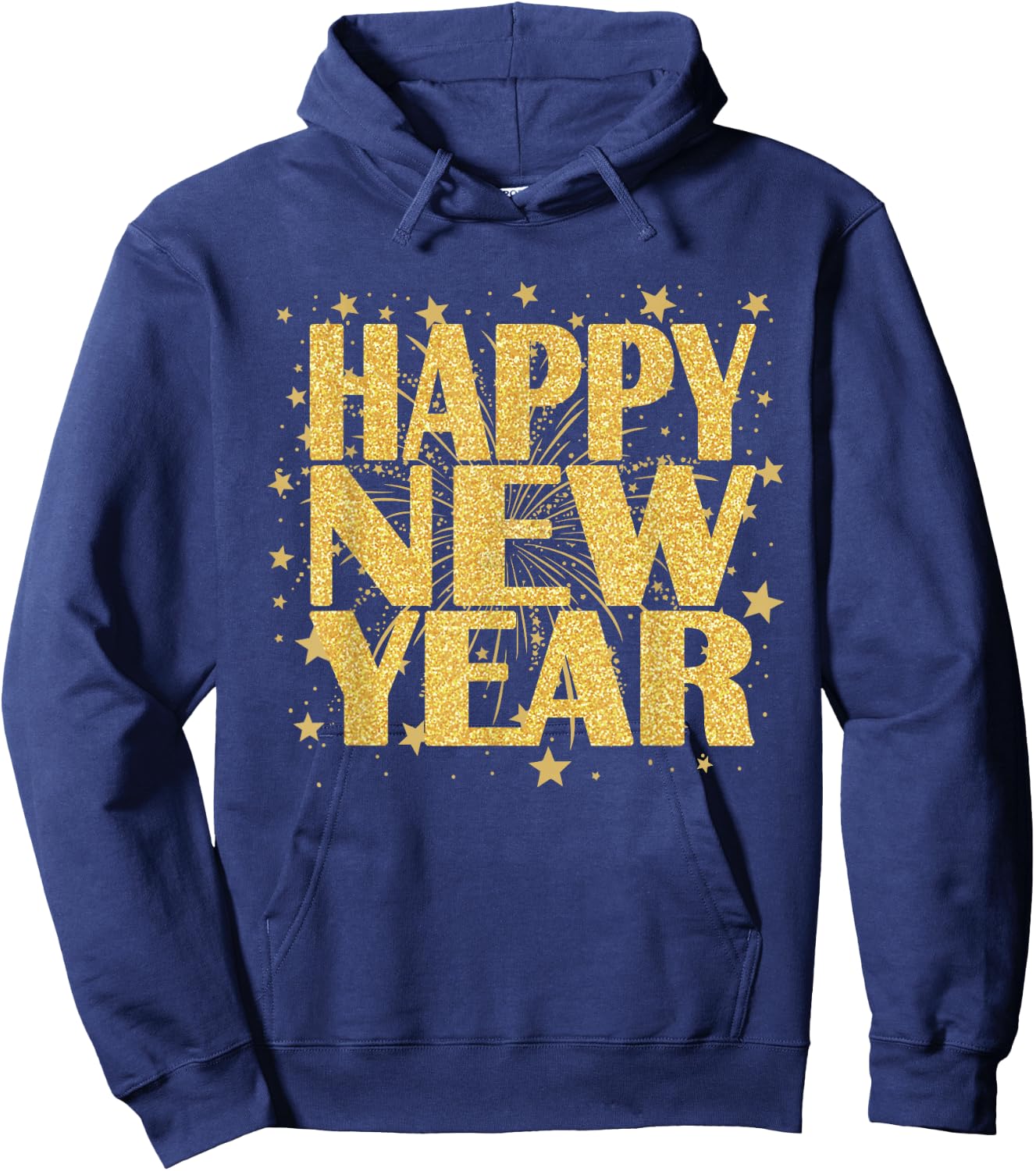 Happy New Year 2026 New Years Eve Party Countdown Fireworks Hoodie - Hoodie | Navy