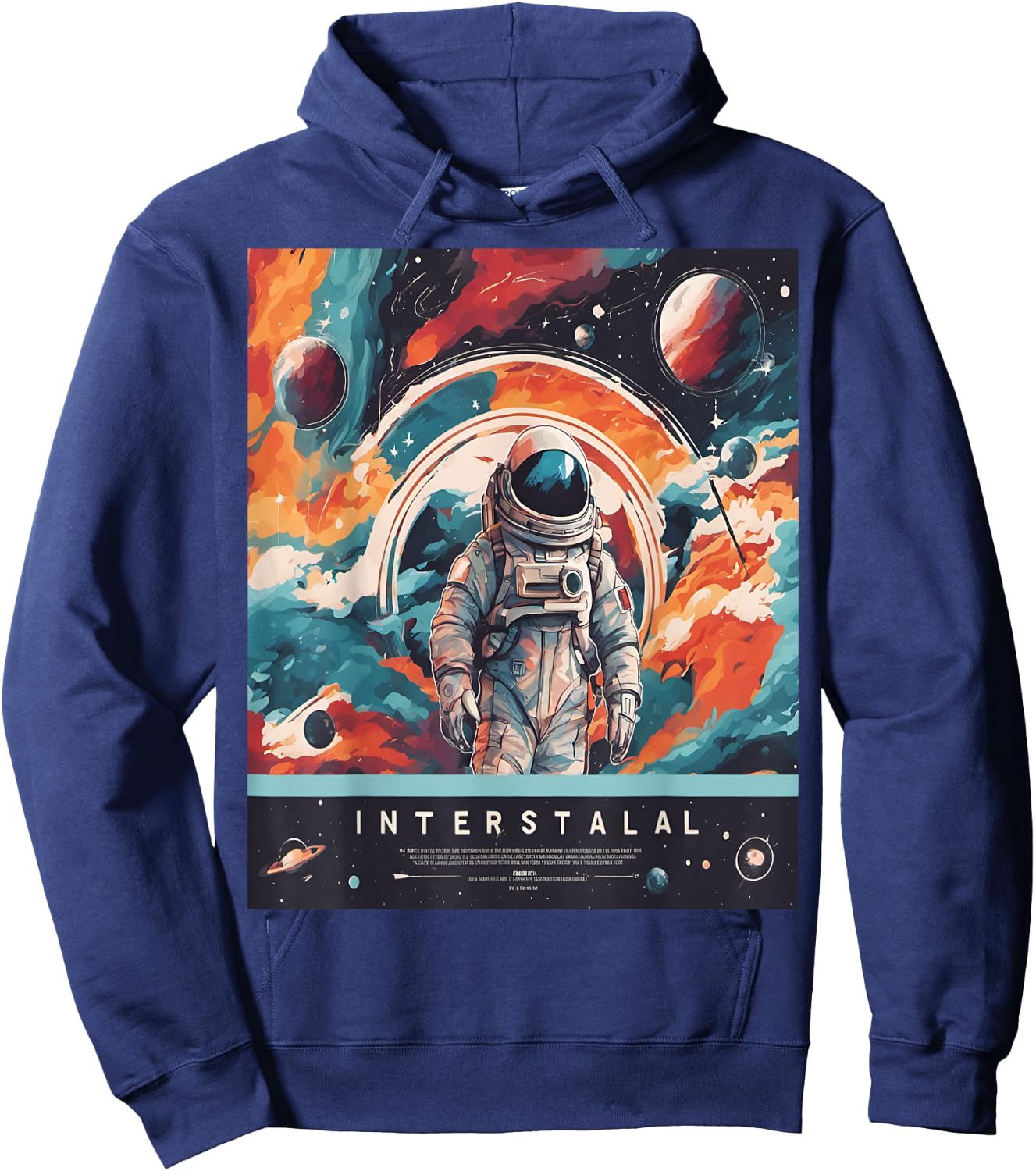 Interstellar: Between The Stars Hoodie - Hoodie | Navy