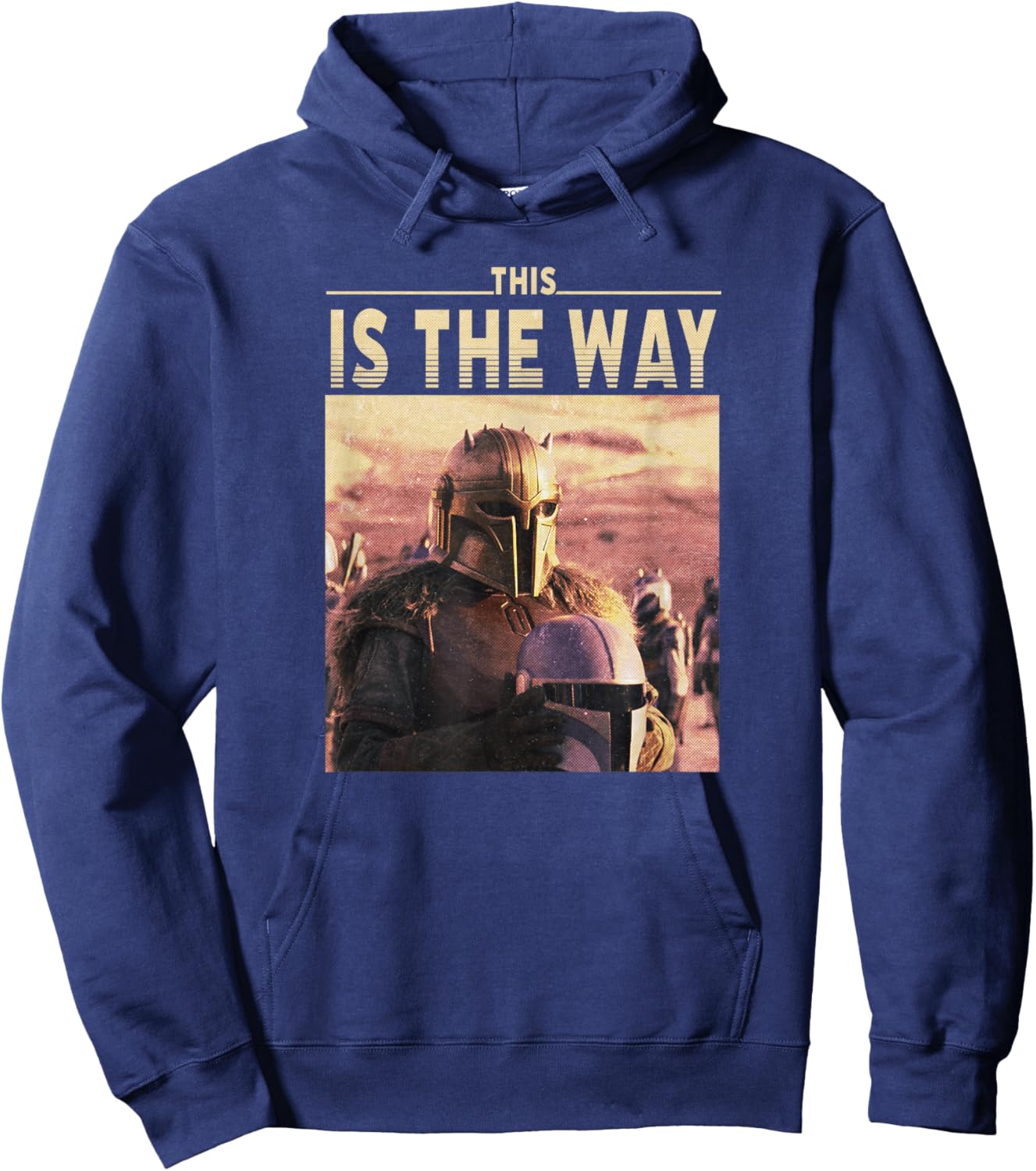 Star Wars: The Mandalorian The Armorer This Is The Way Logo Hoodie - Hoodie | Navy