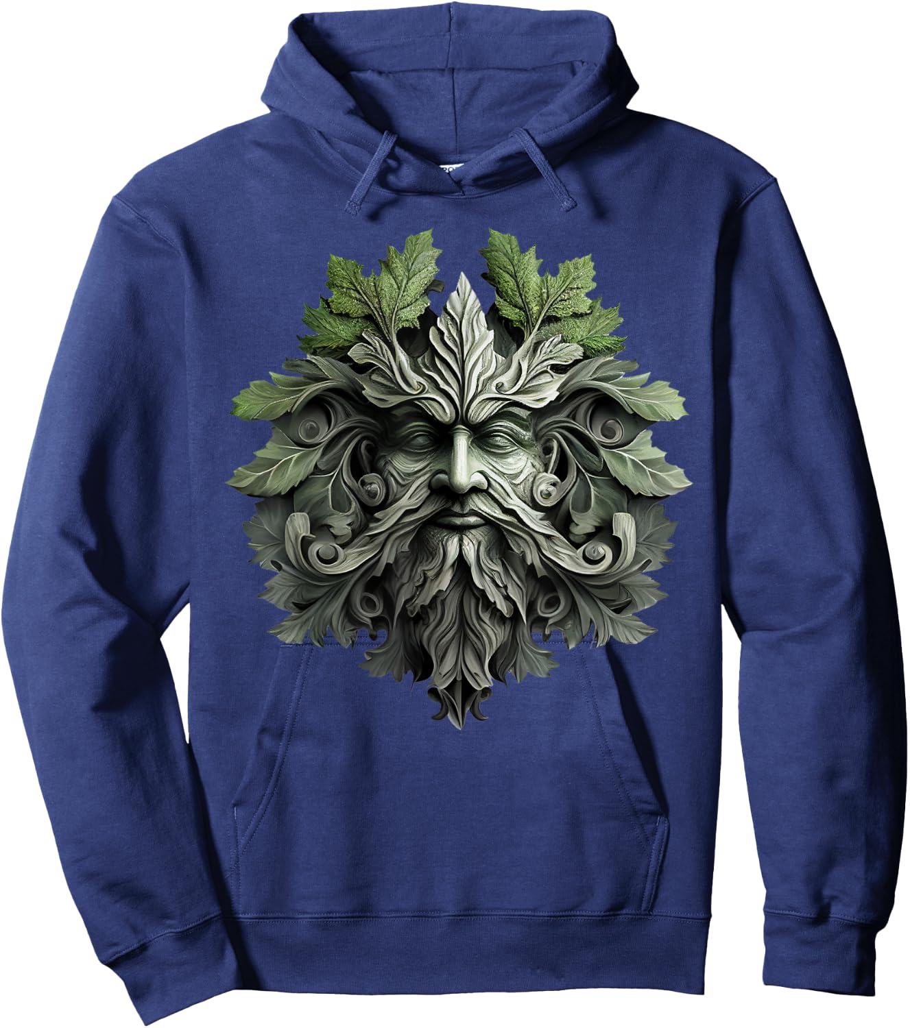 Green Man Botanical Greenman Women Kids Gardeners Hoodie - Hoodie | Navy
