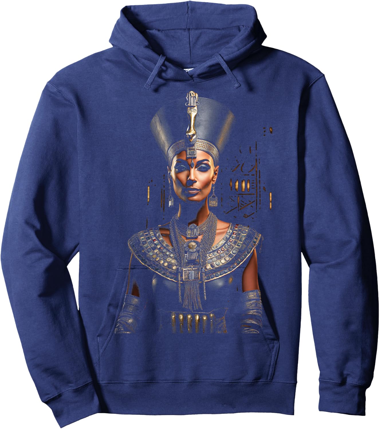 Egyptian Queen Nefertiti Hoodie - Hoodie | Navy
