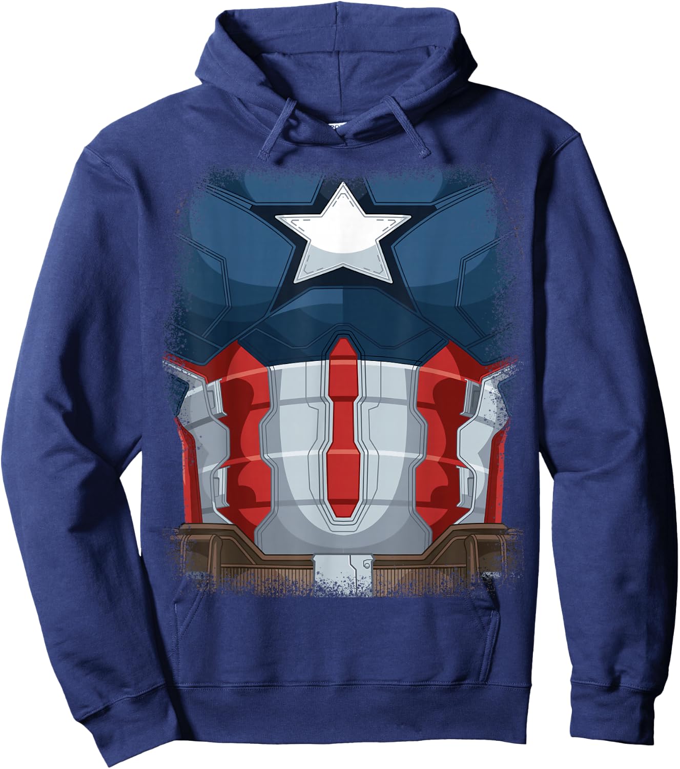 Marvel Captain America Movie Avengers Halloween Costume Hoodie - Hoodie | Navy