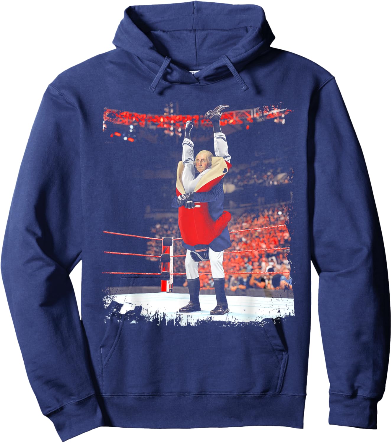 George Washington Wrestling Hoodie - Hoodie | Navy