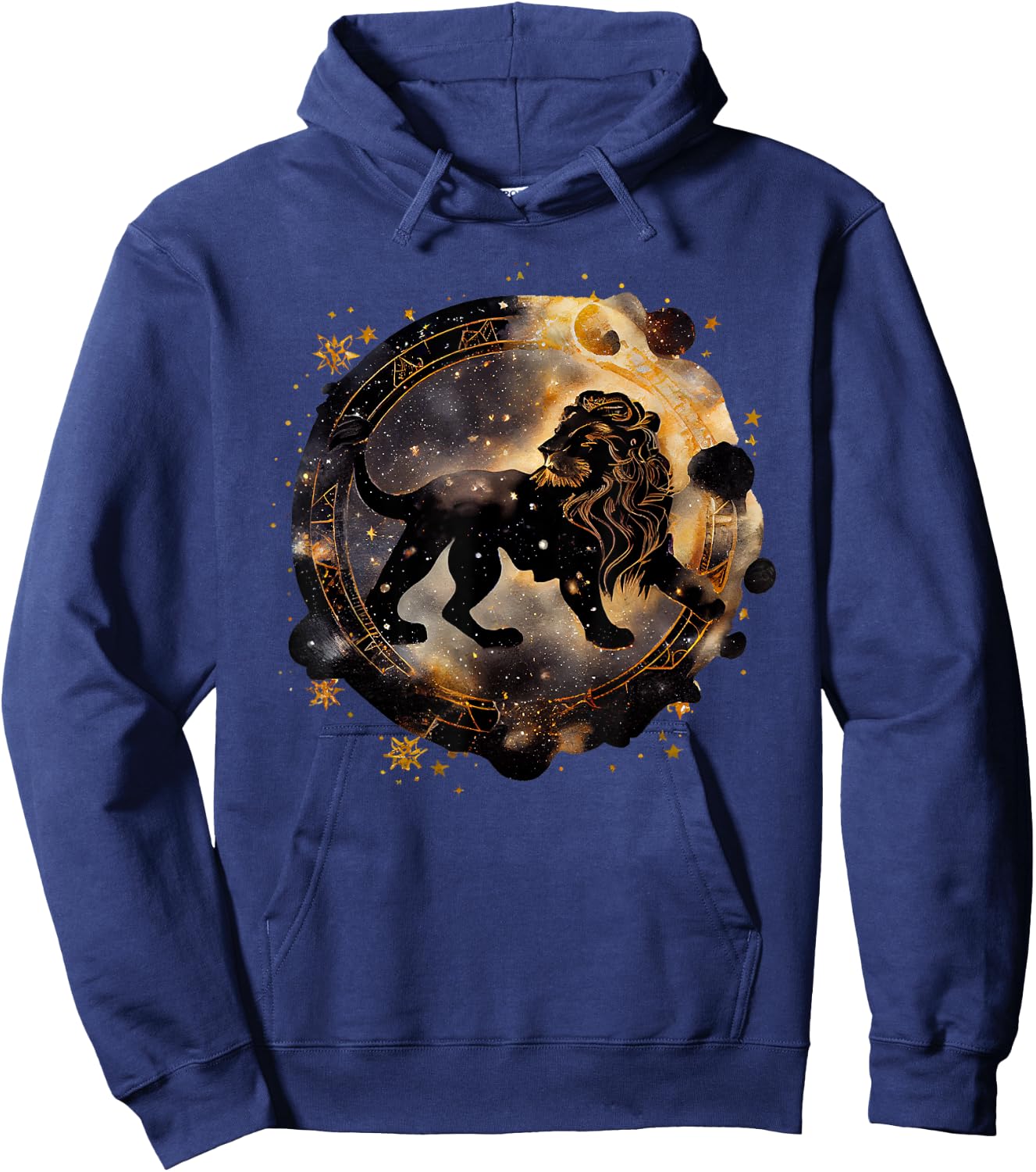 Astrology horoscope Zodiac Sign leo Hoodie - Hoodie | Navy