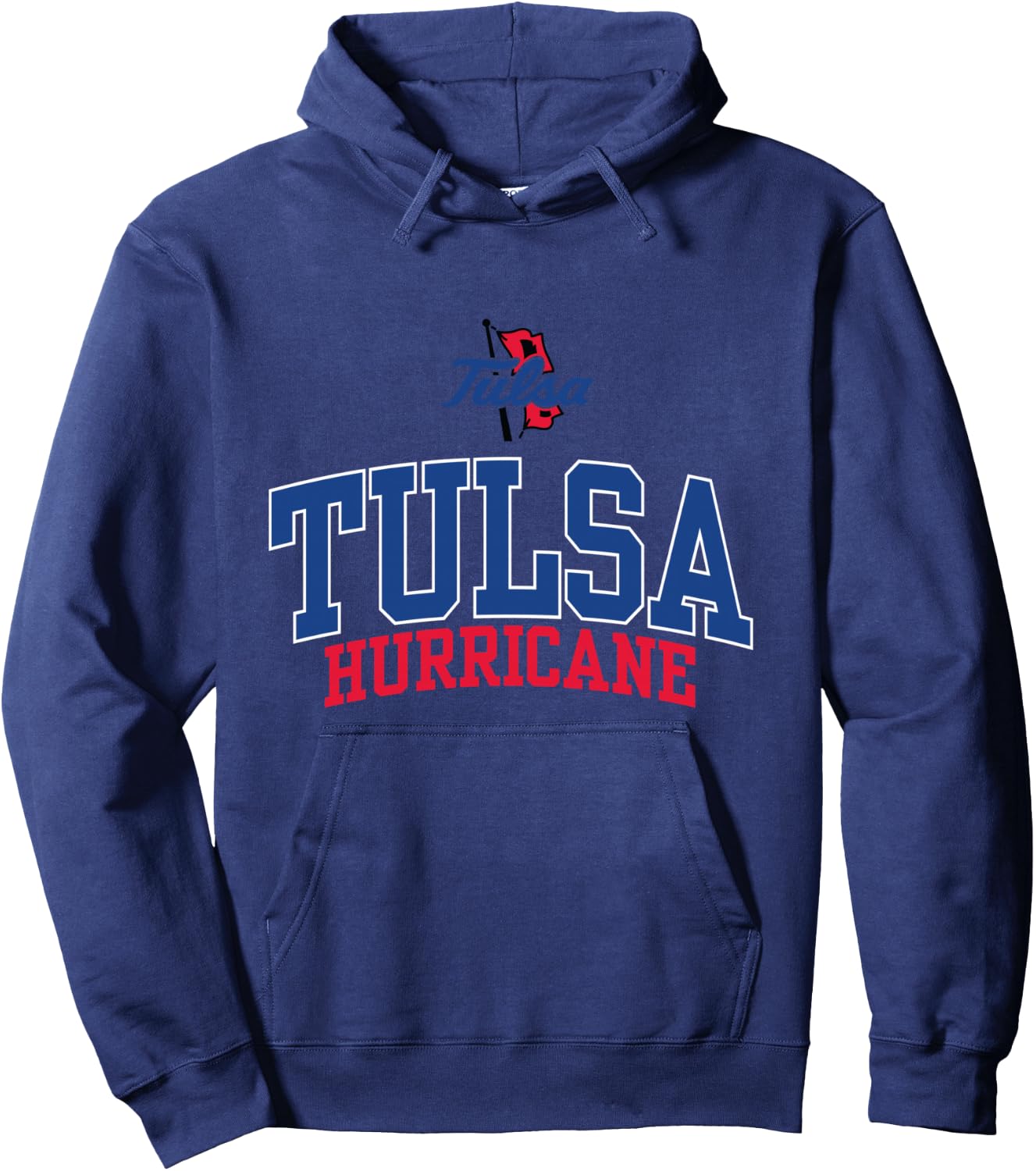 Tulsa Golden Hurricane | Official NCAA Merch | NCAFTUL04 Hoodie - Hoodie | Navy