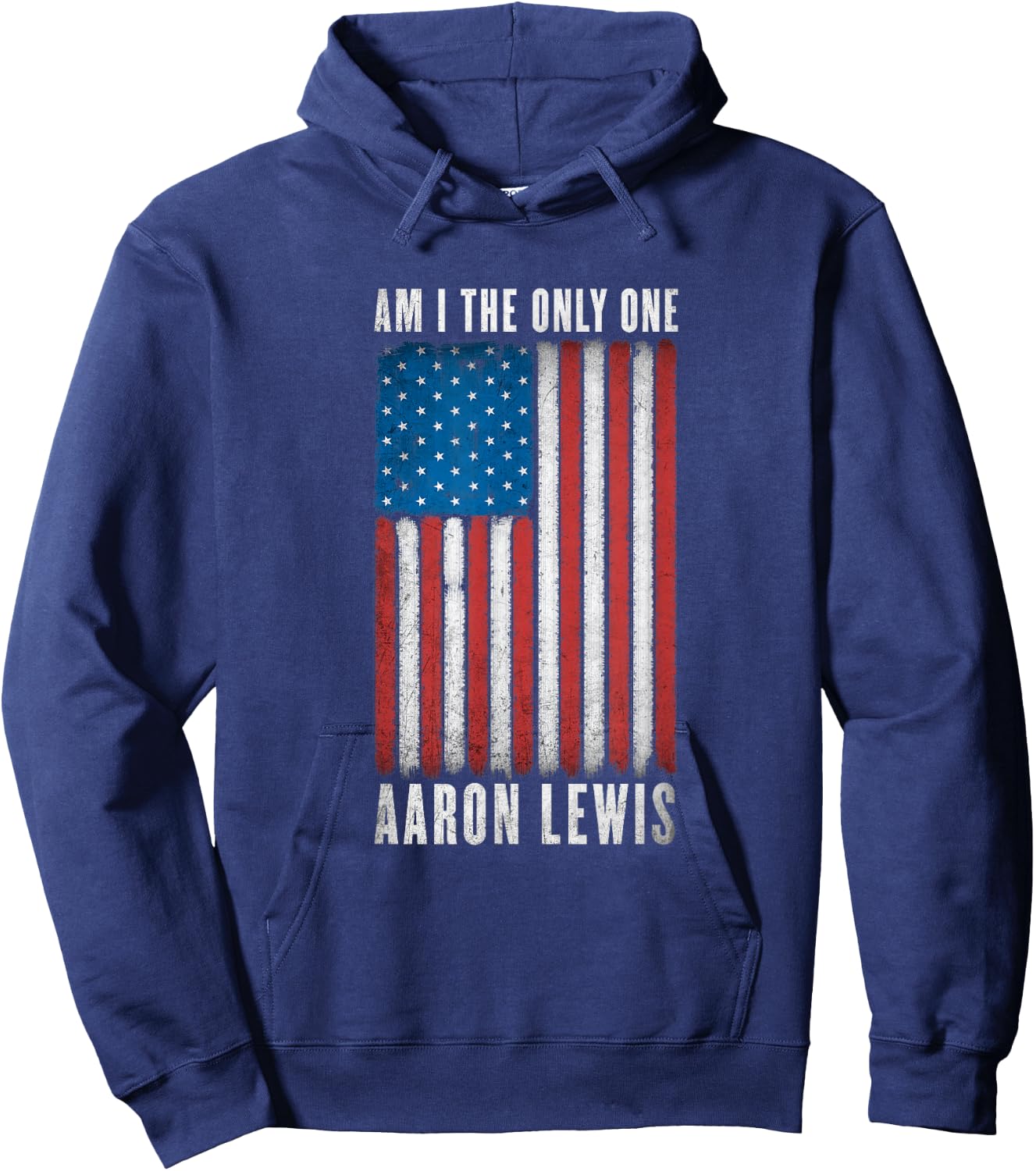 Aaron Lewis - Am I The Only One Small Hoodie - Hoodie | Navy