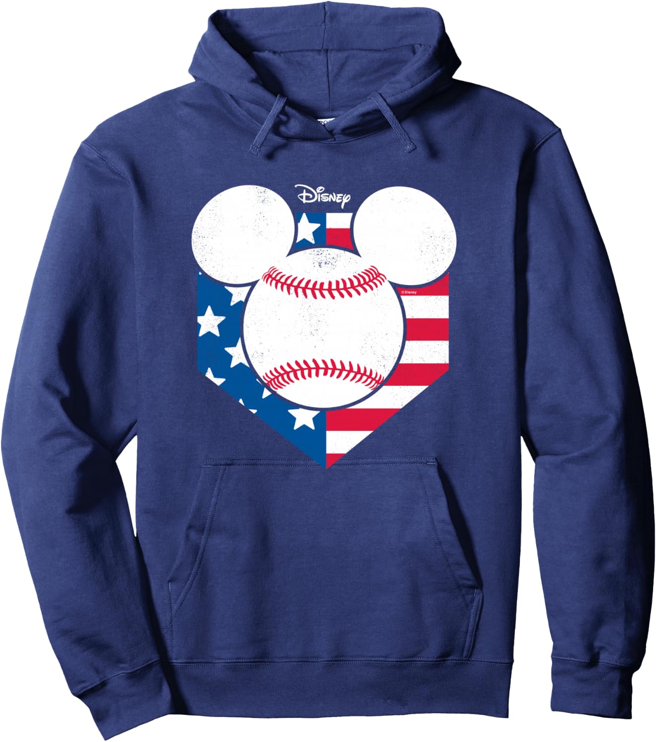 Disney - Mickey Baseball Diamond Hoodie - Hoodie | Navy