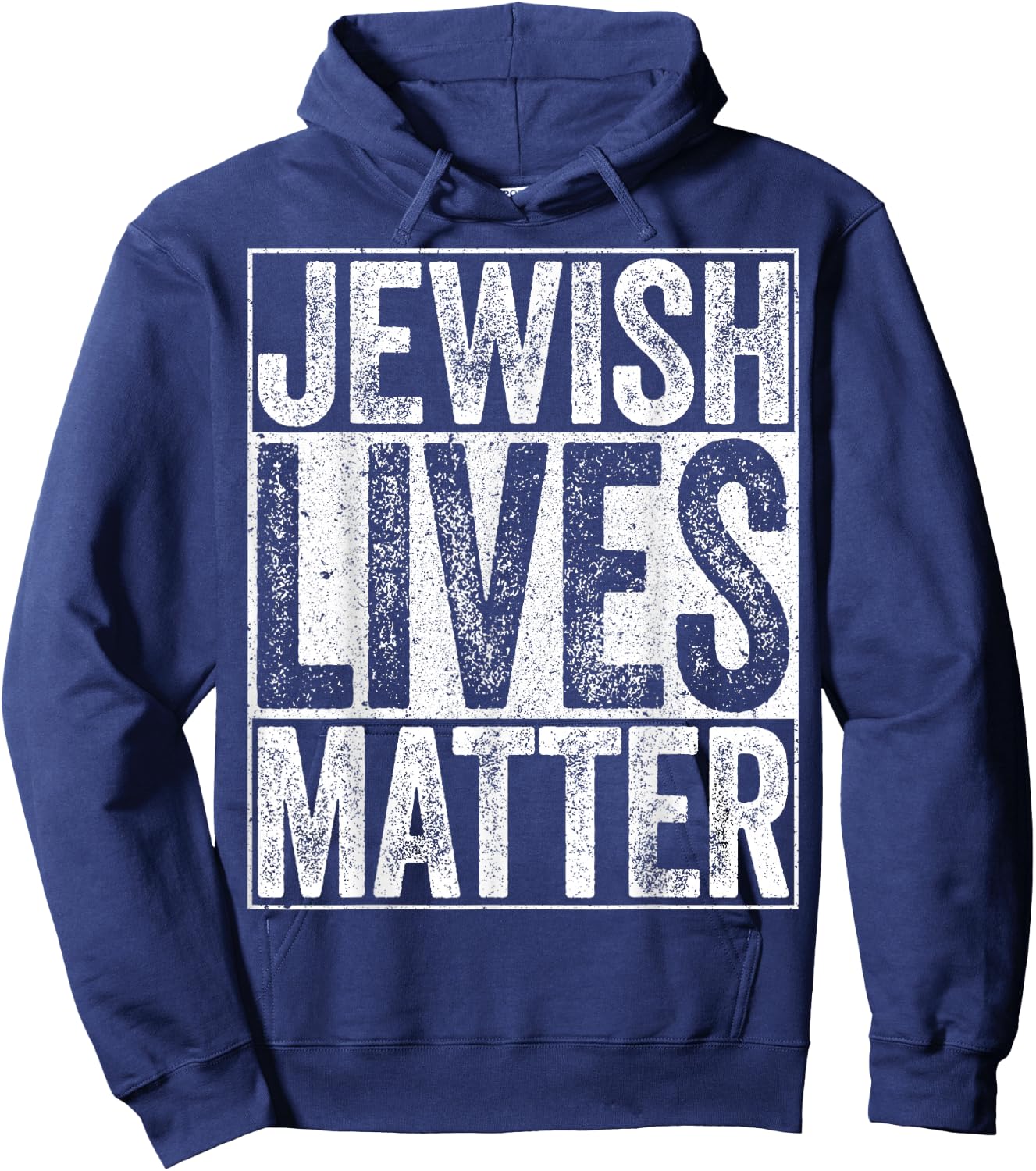 Jewish Lives Matter Shirt Men Women Kids Jews Support Hoodie - Hoodie | Navy