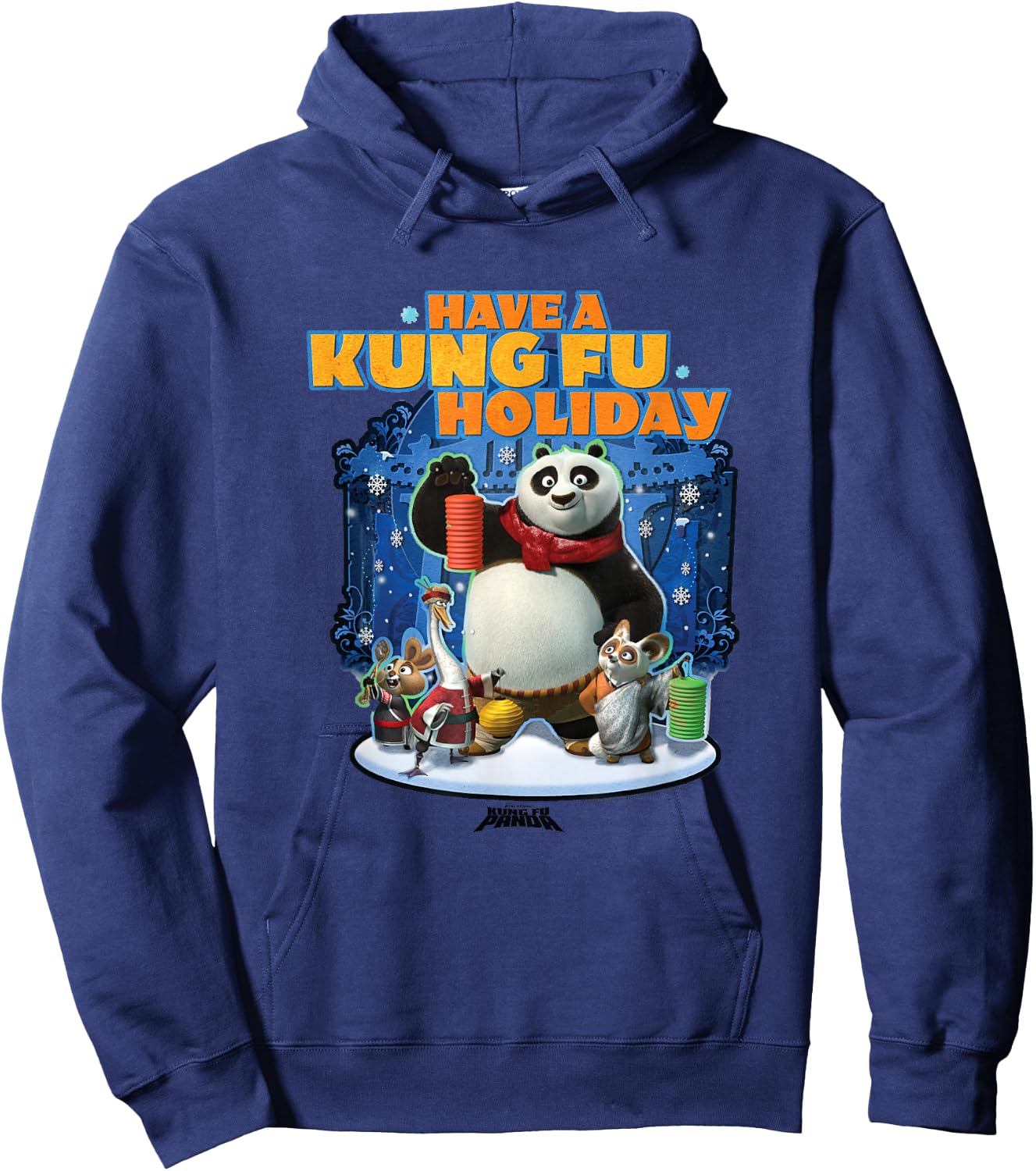 DreamWorks Kung Fu Panda Holiday Hoodie - Hoodie | Navy