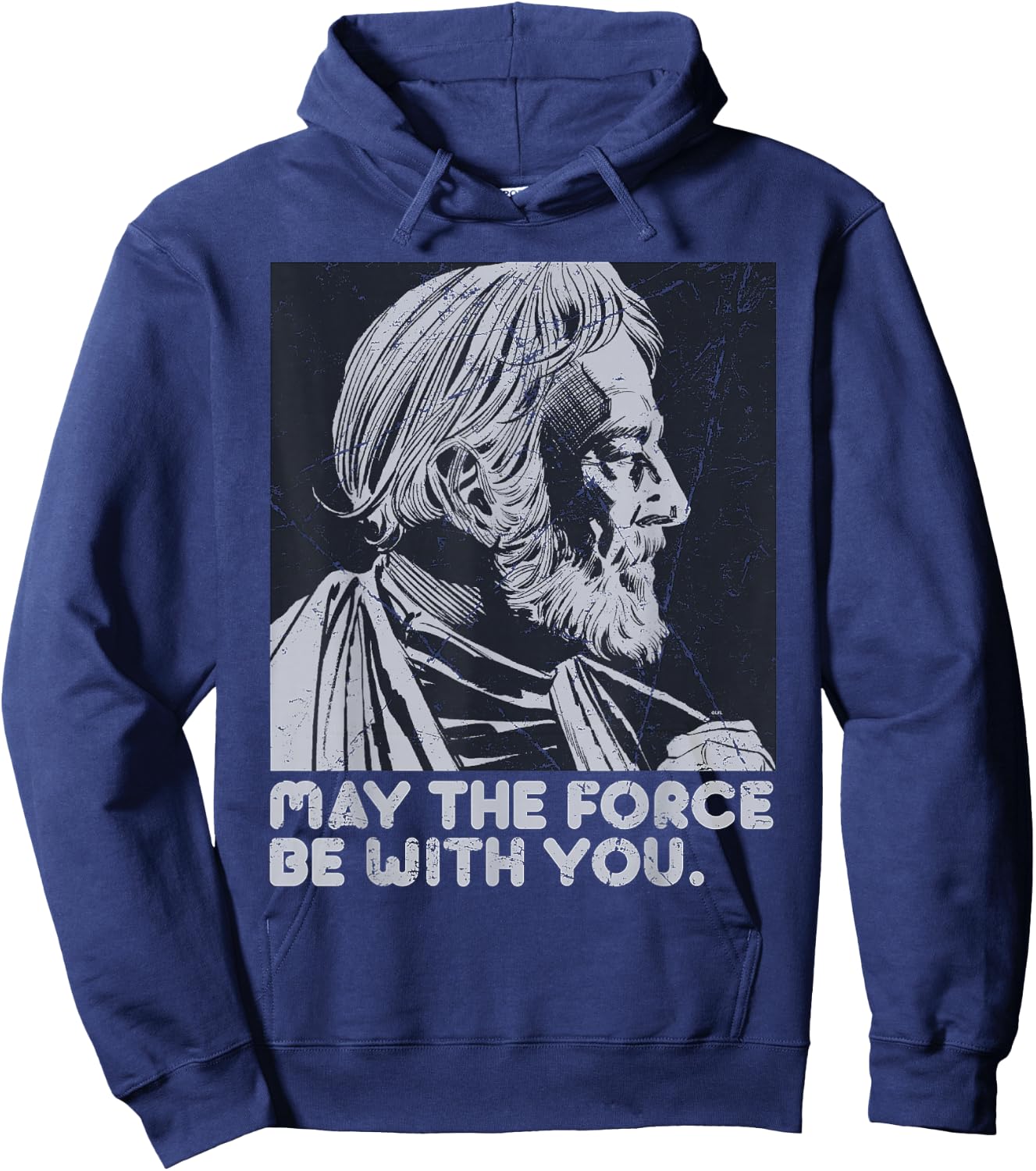 Star Wars Vintage Obi-Wan Kenobi May the Force Be With You Hoodie - Hoodie | Navy