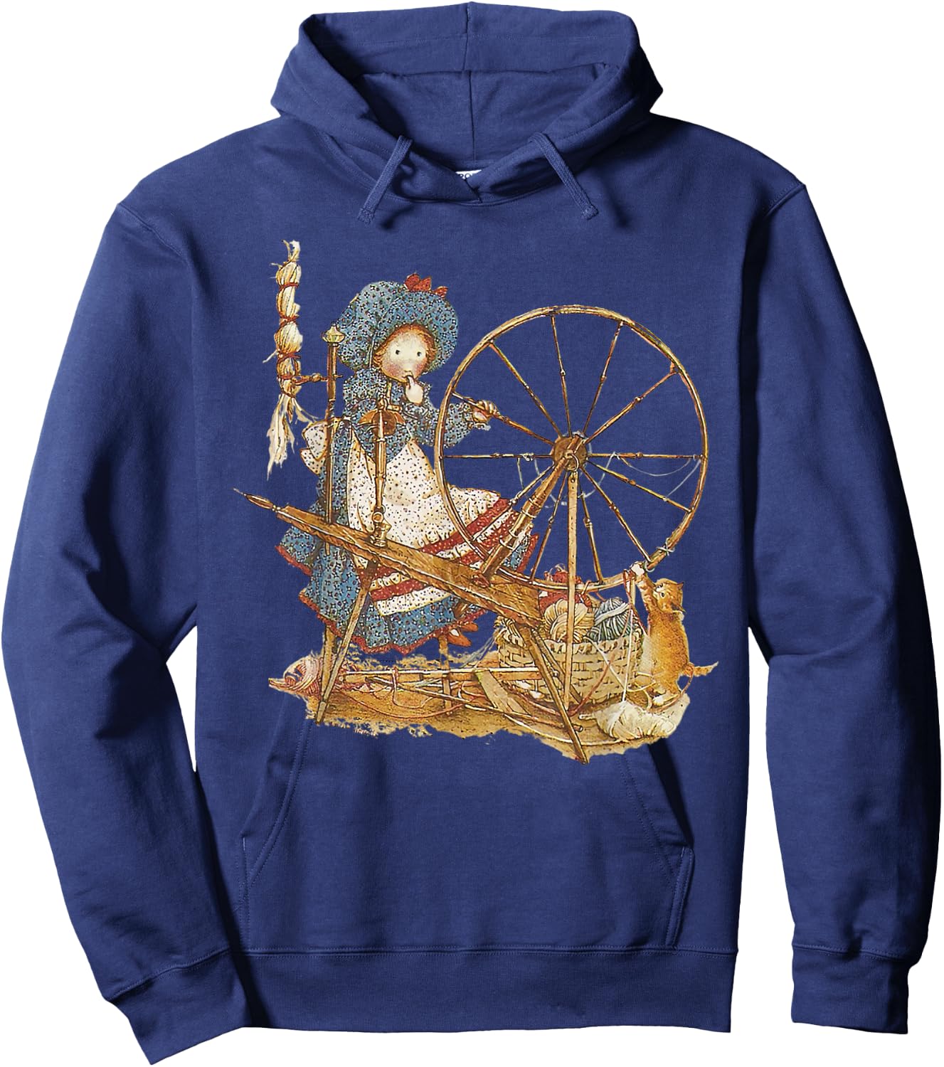 Vintage Holly Hobbie Hoodie - Hoodie | Navy