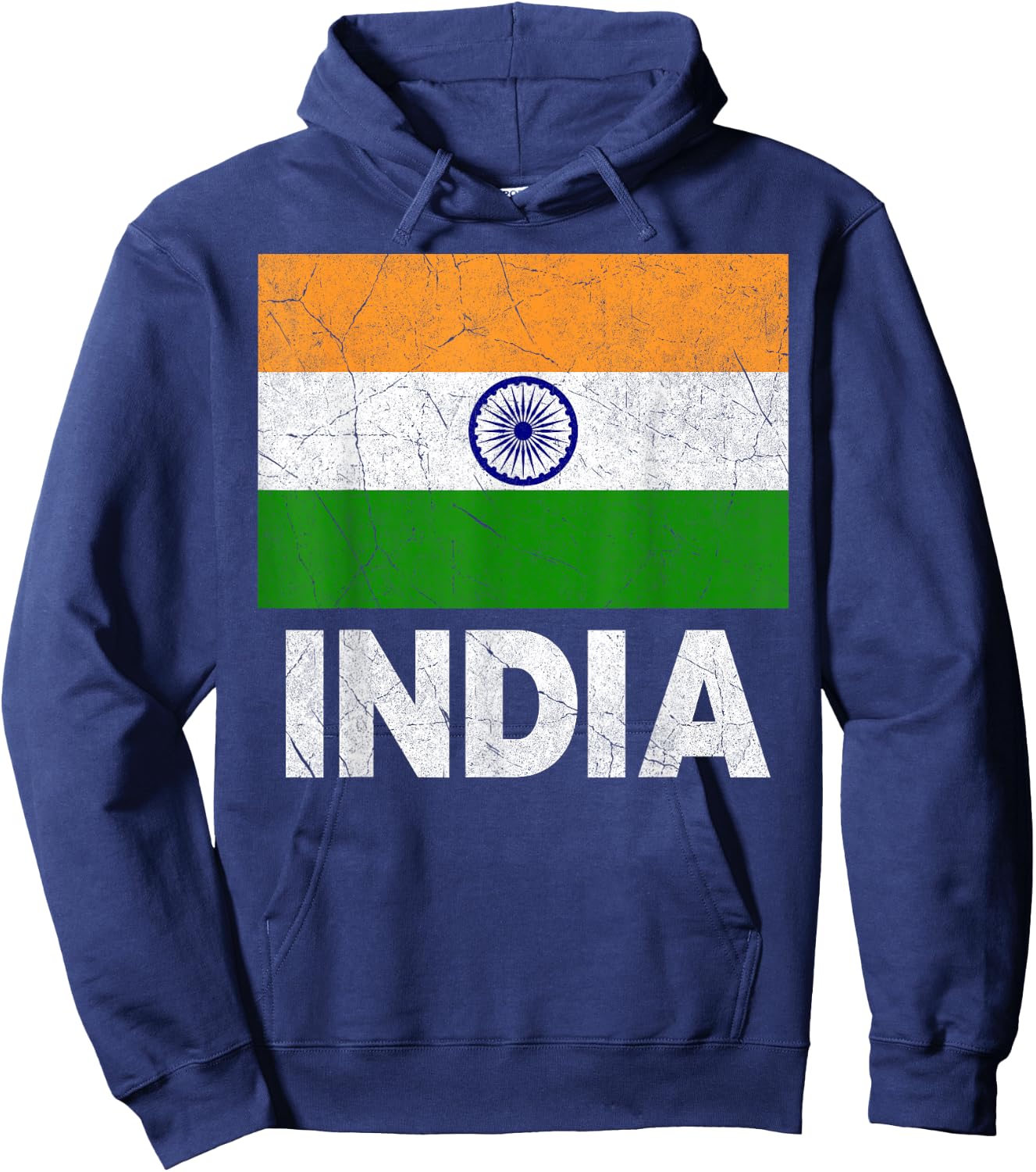 Indian Flag India Women Boys Girls Kids Birthday Hoodie - Hoodie | Navy