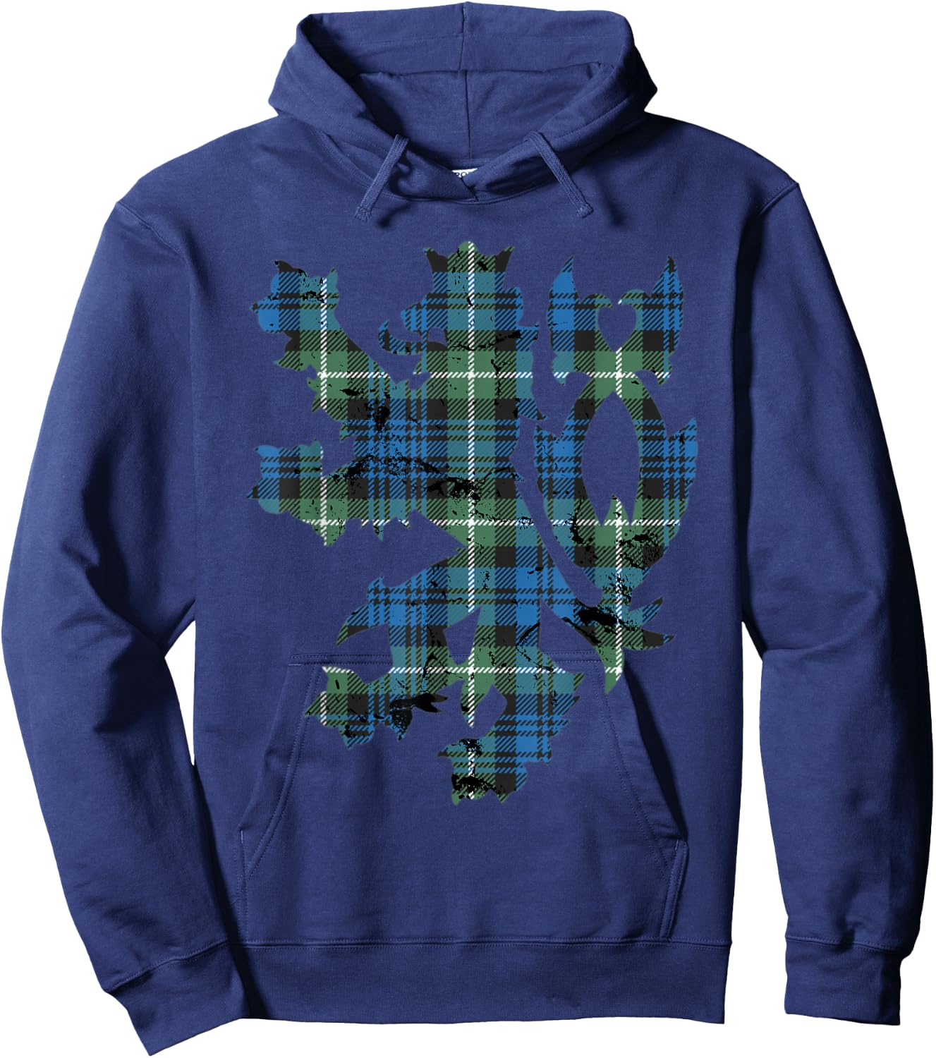 Clan Lamont Tartan Scottish Family Name Scotland Pride Hoodie - Hoodie | Navy