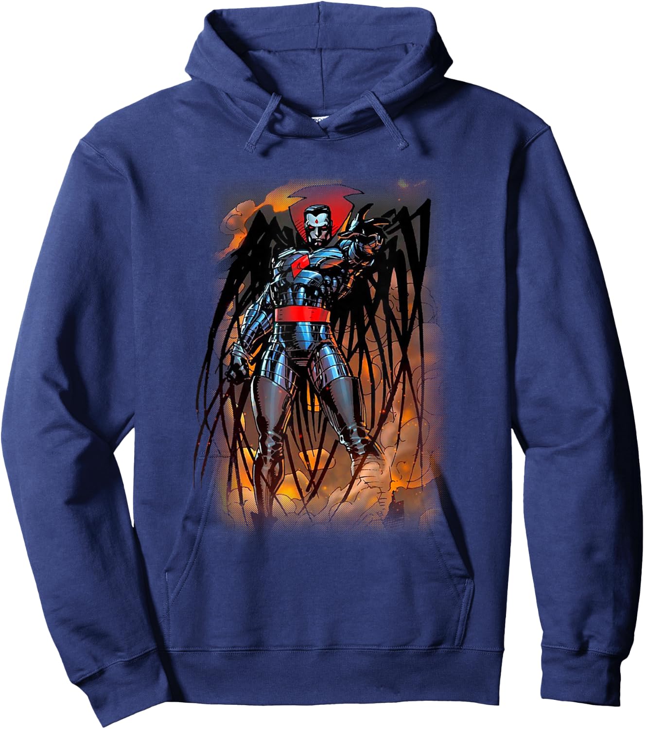 Marvel X-Men Mister Sinister Big Imposing Portrait Hoodie - Hoodie | Navy