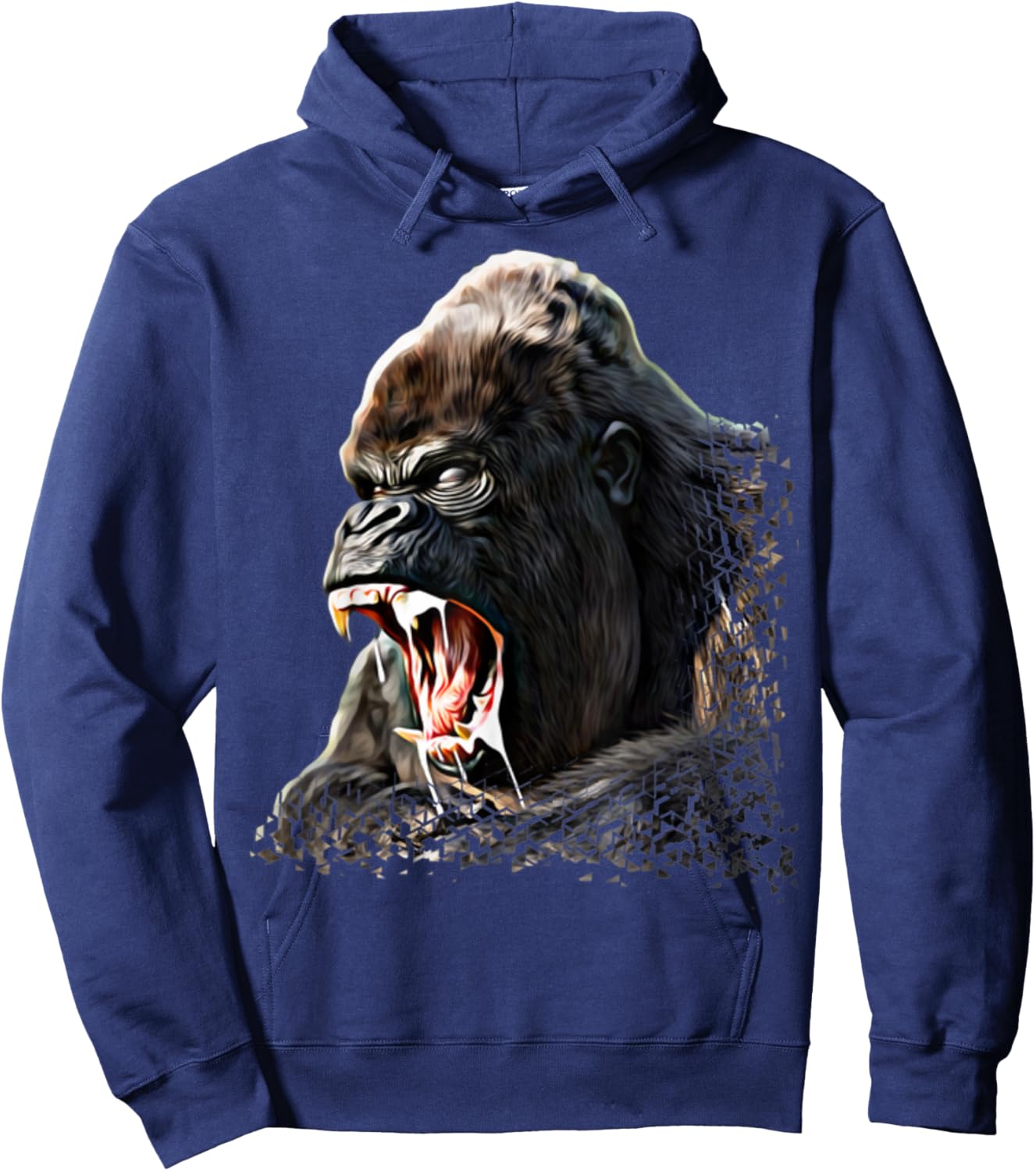Gorilla Ape Monkey Animal Lover Women & Kids Gorilla Hoodie - Hoodie | Navy