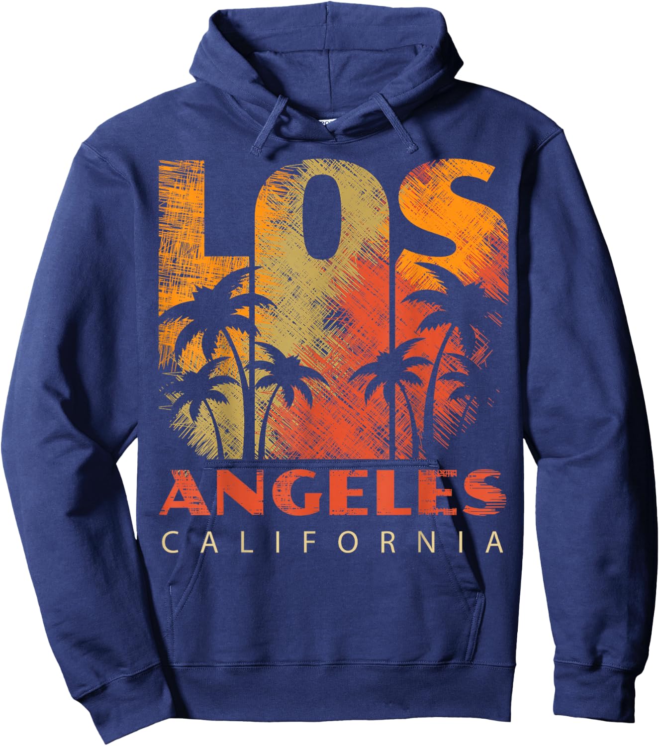 Los Angeles LA California State CA Cali California Republic Hoodie - Hoodie | Navy