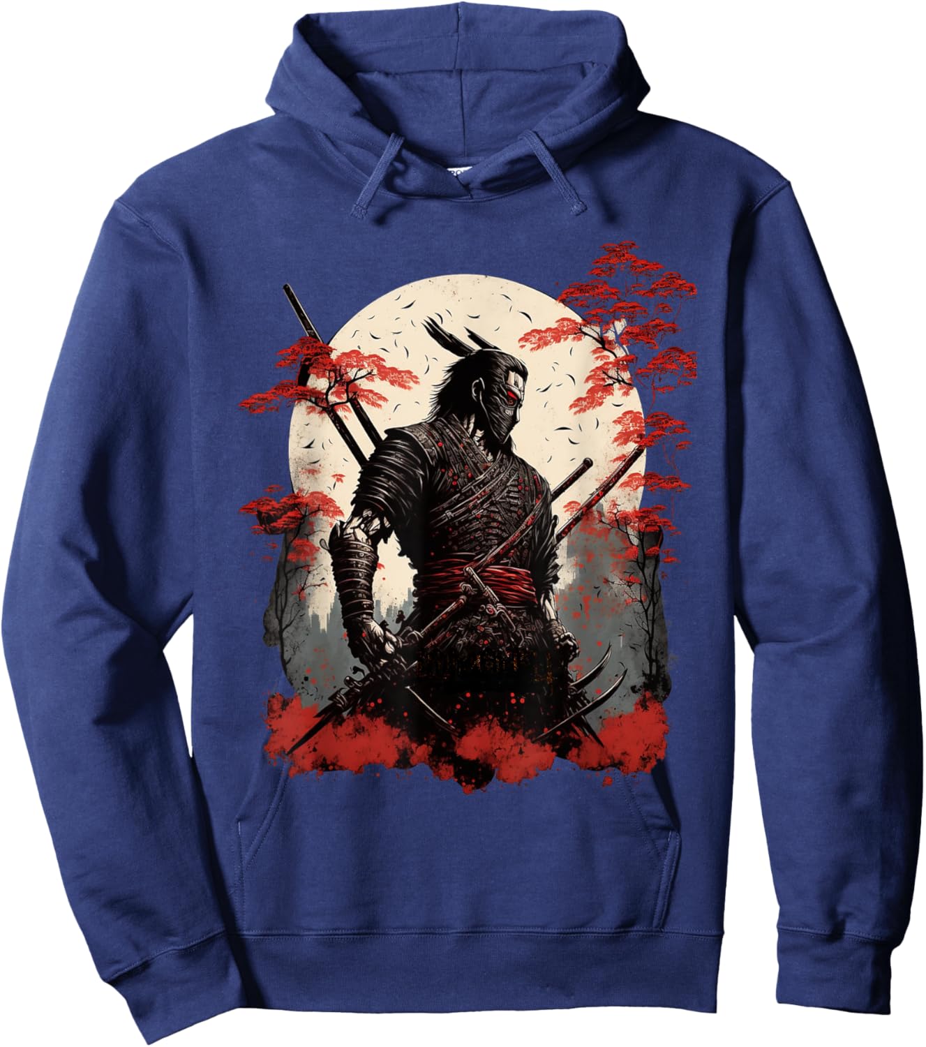 Ancient Japanese Samurai Shirt Bushido Code Warrior Gifts Hoodie - Hoodie | Navy