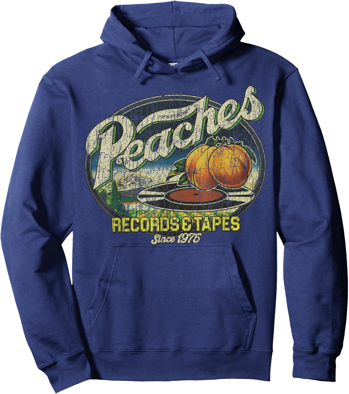 Peaches Records & Tapes 1975 Hoodie - Hoodie | Navy