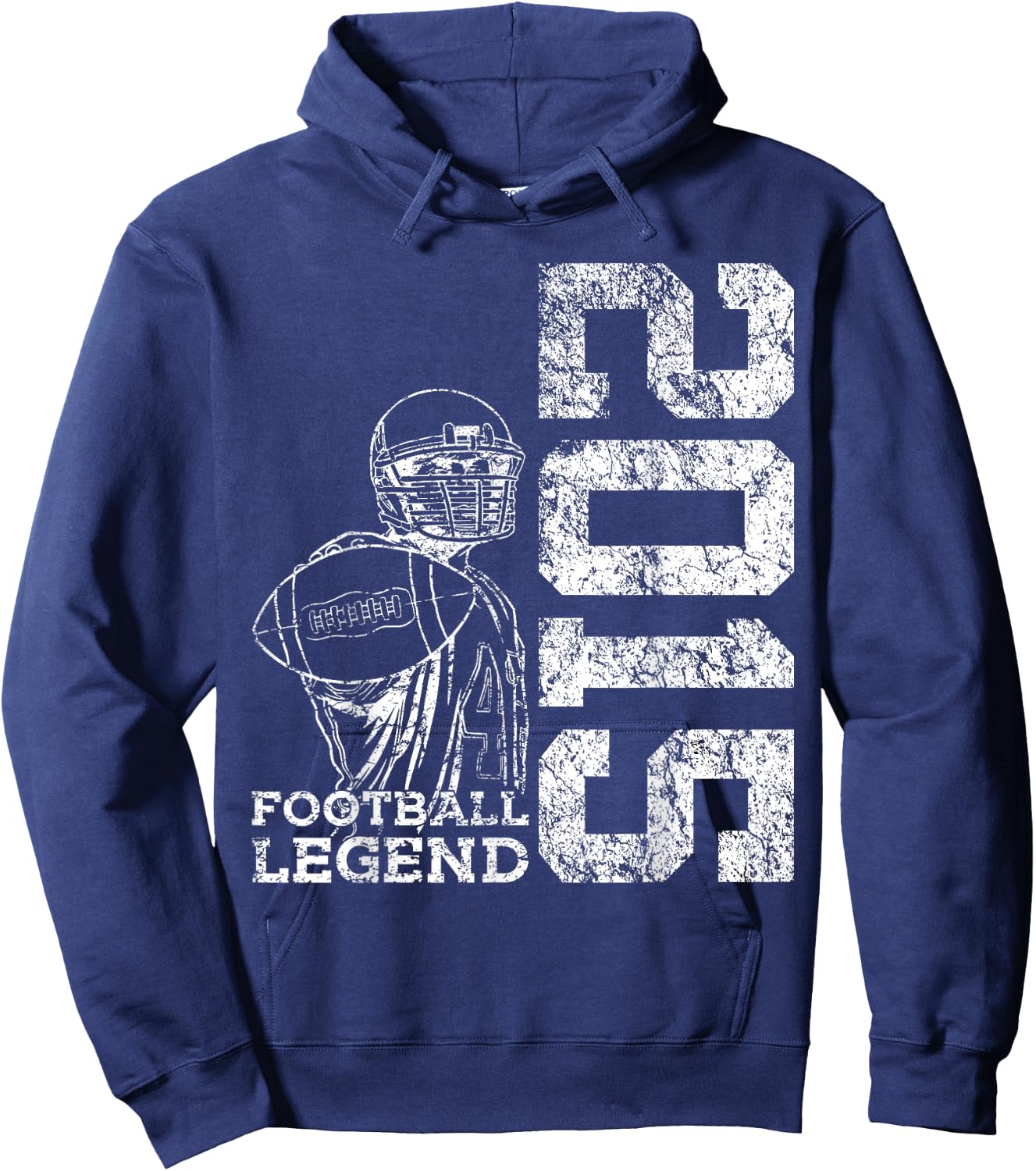 11 Years Football Legend 2015 11th Birthday Hoodie - Hoodie | Navy