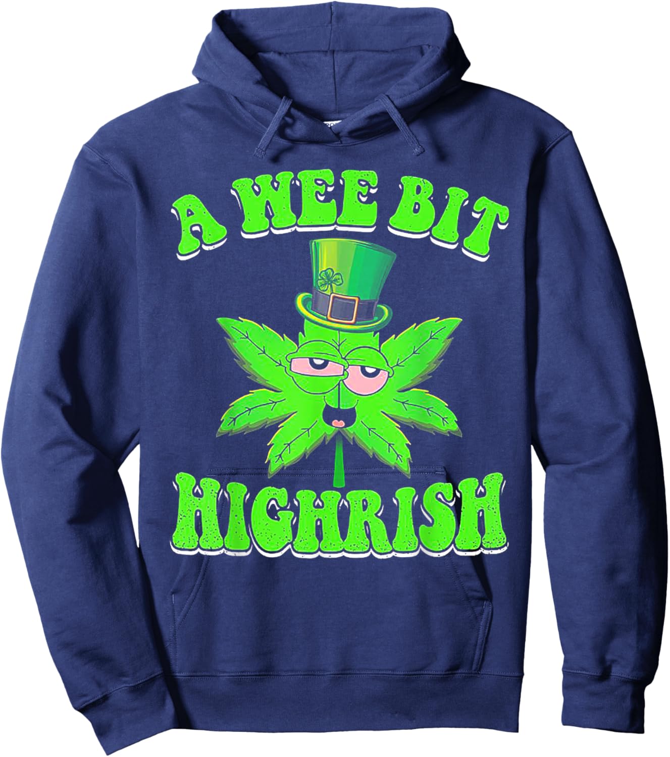 A wee bit highrish Hoodie - Hoodie | Navy