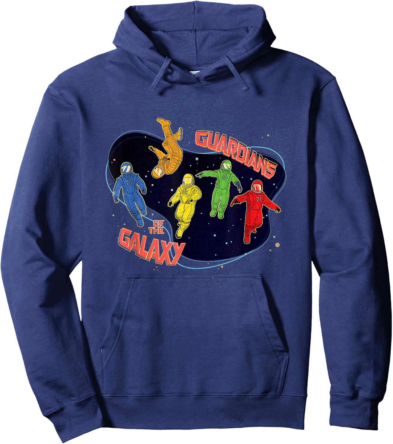 Marvel Guardians of the Galaxy Volume 3 Team in Spacesuits Hoodie - Hoodie | Navy