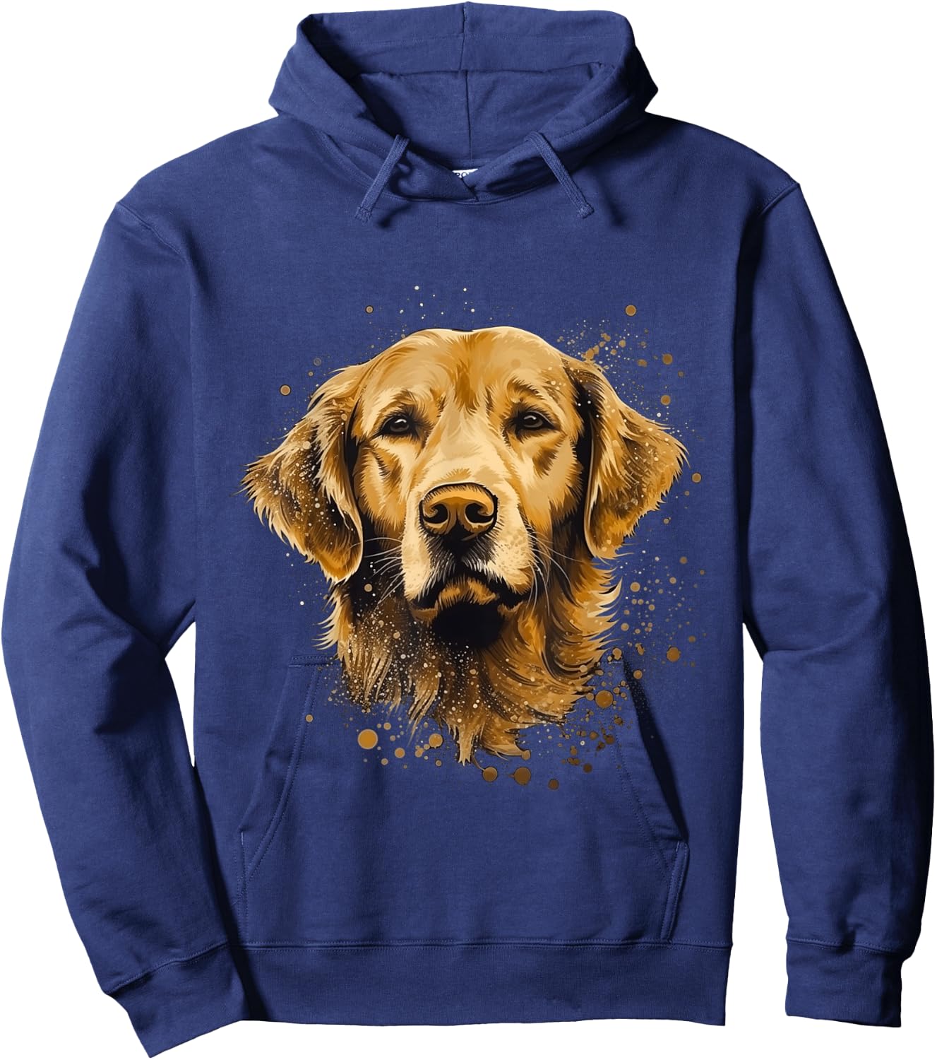 Golden Retriever Hoodie - Hoodie | Navy