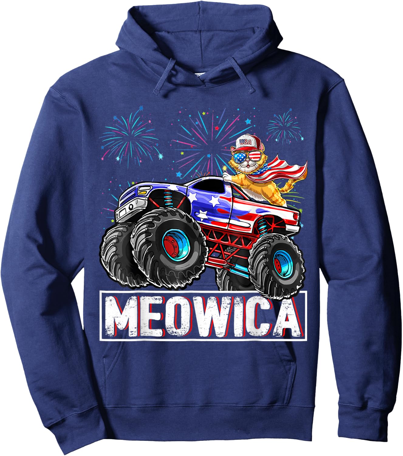 Meowica Hoodie - Hoodie | Navy