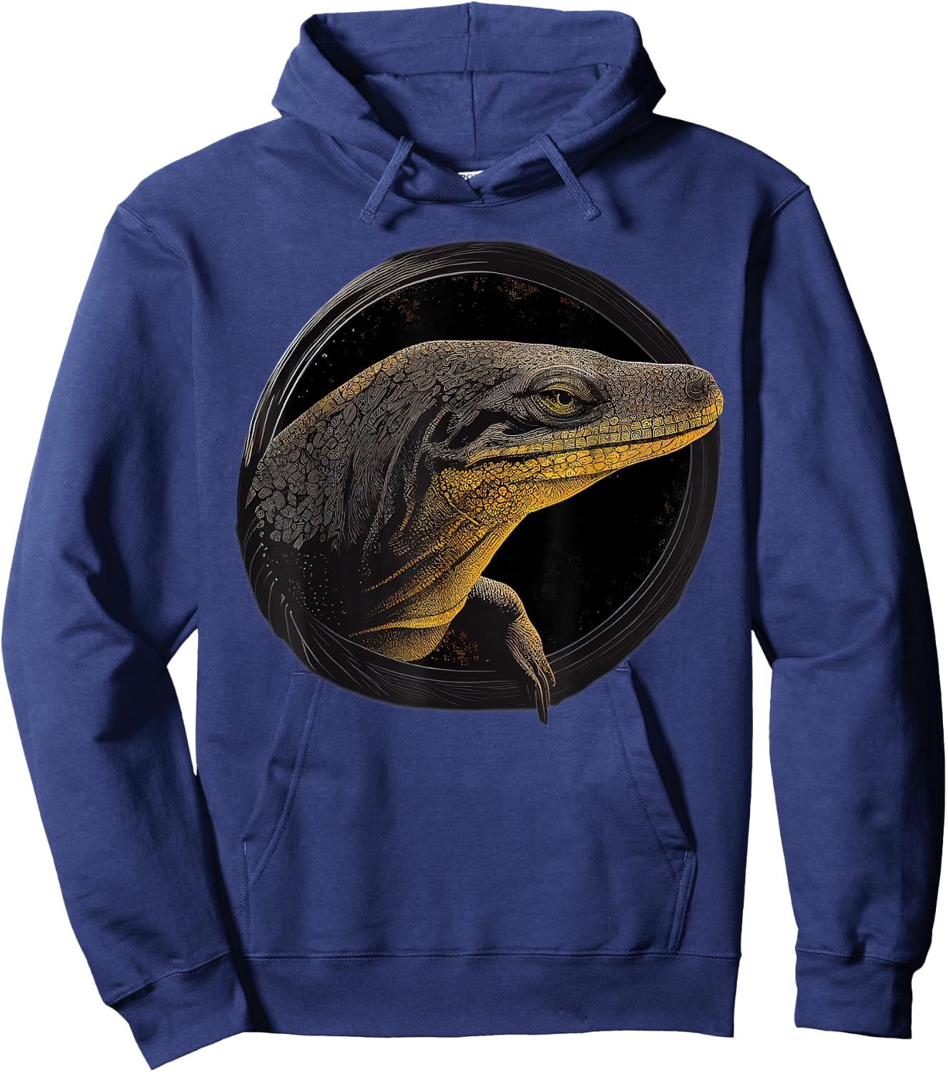 Comodo Dragon Animal Lover Wildlife Comodo Dragons Hoodie - Hoodie | Navy