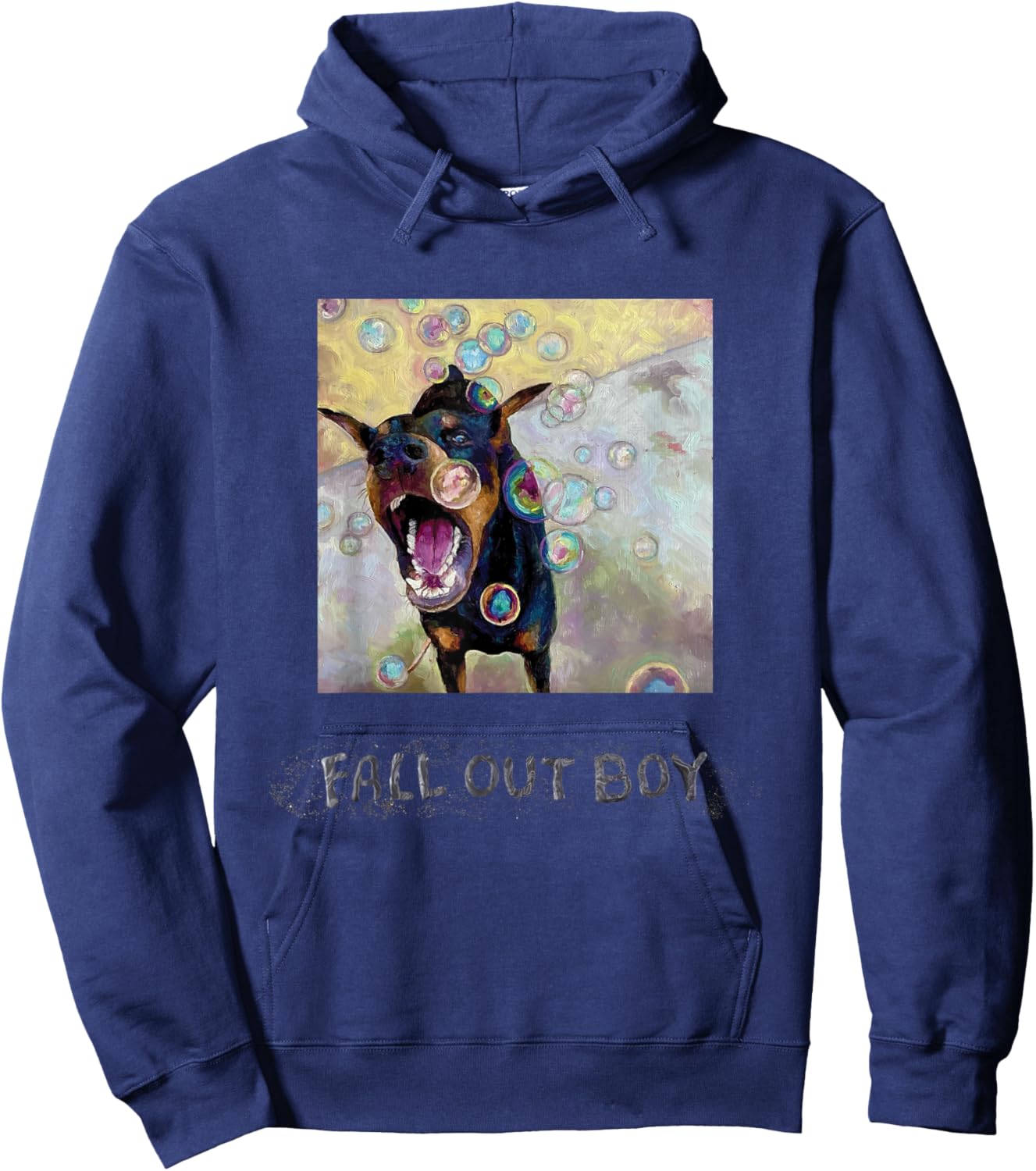 Fall Out Boy - SMFS Album Cover Hoodie - Hoodie | Navy