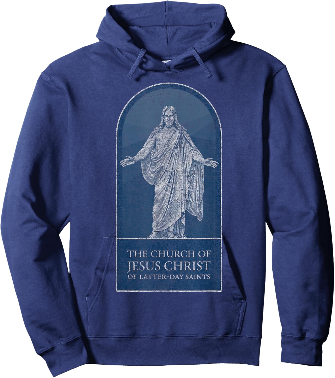 Mormon LDS Church of Jesus Christ of Latter-day Saints, Blue Hoodie - Hoodie | Navy
