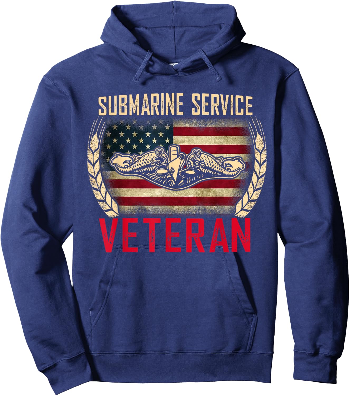 U.S Military Submarines Service Veteran Patriotic Men Hoodie - Hoodie | Navy